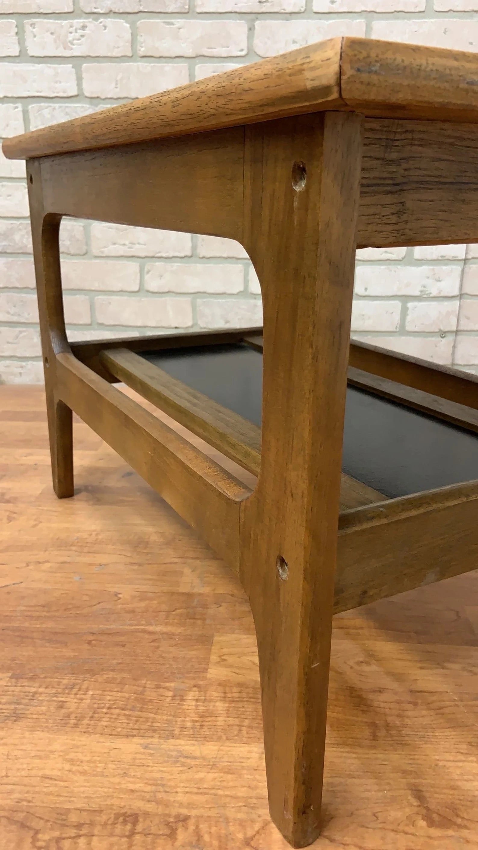 Mid Century Danish Two Tier End/Side/Serving Table