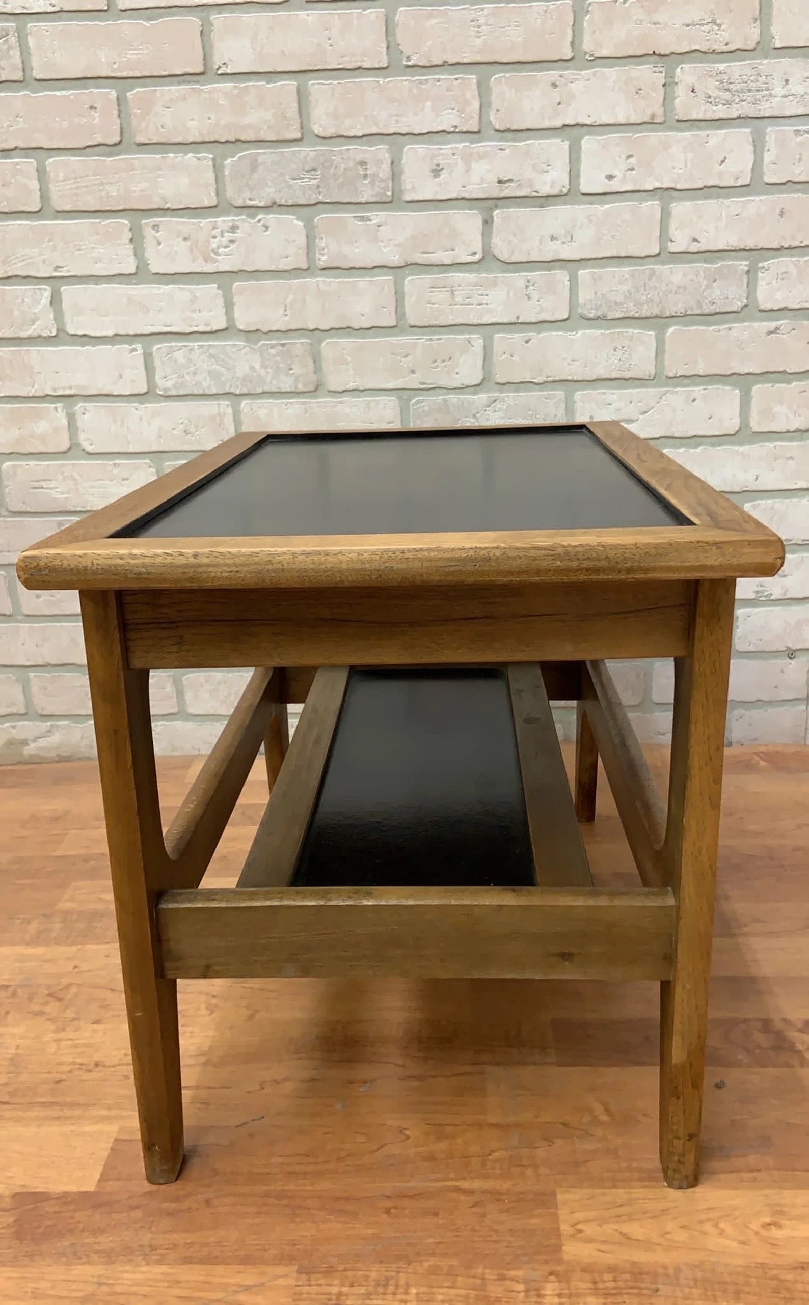 Mid Century Danish Two Tier End/Side/Serving Table