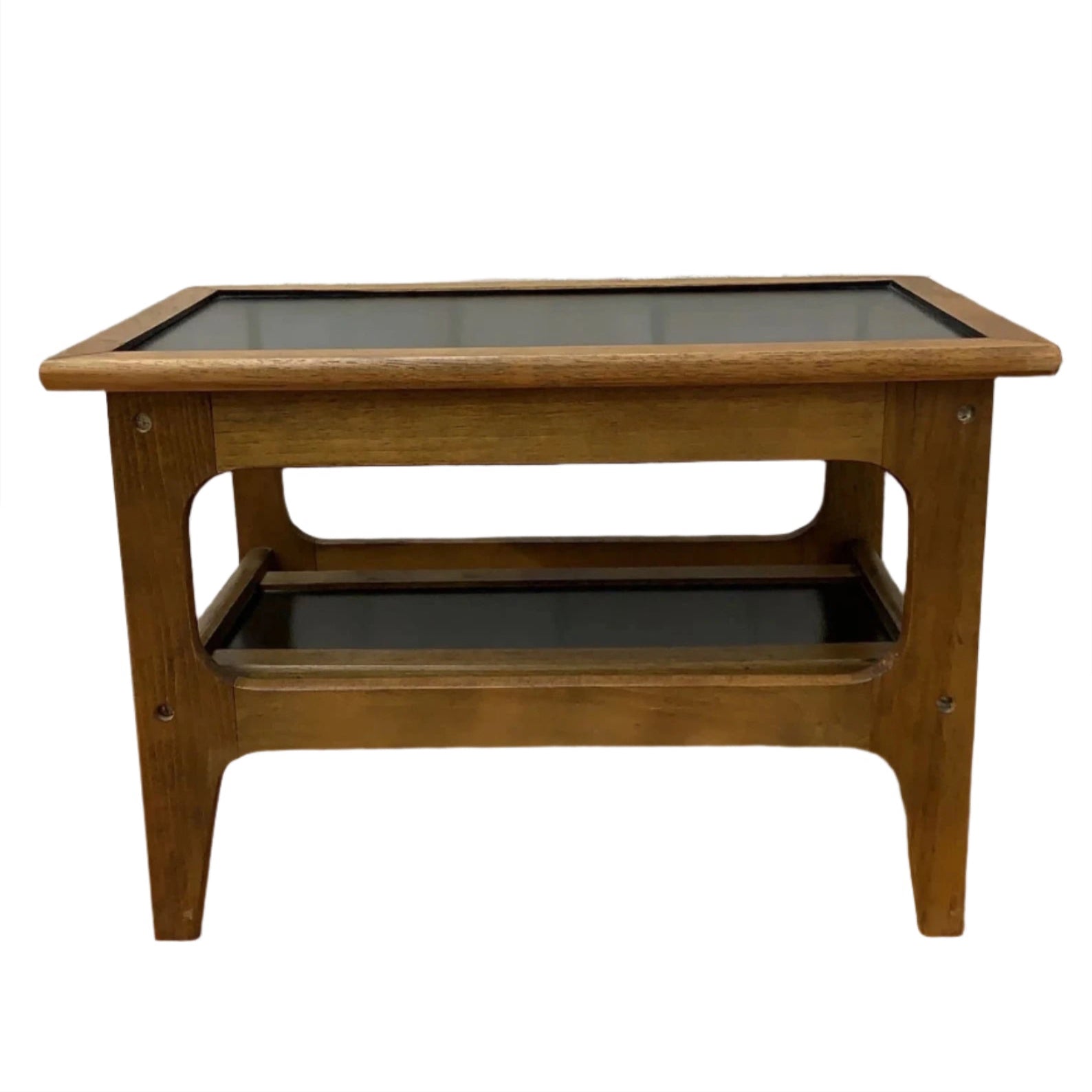 Mid Century Danish Two Tier End/Side/Serving Table