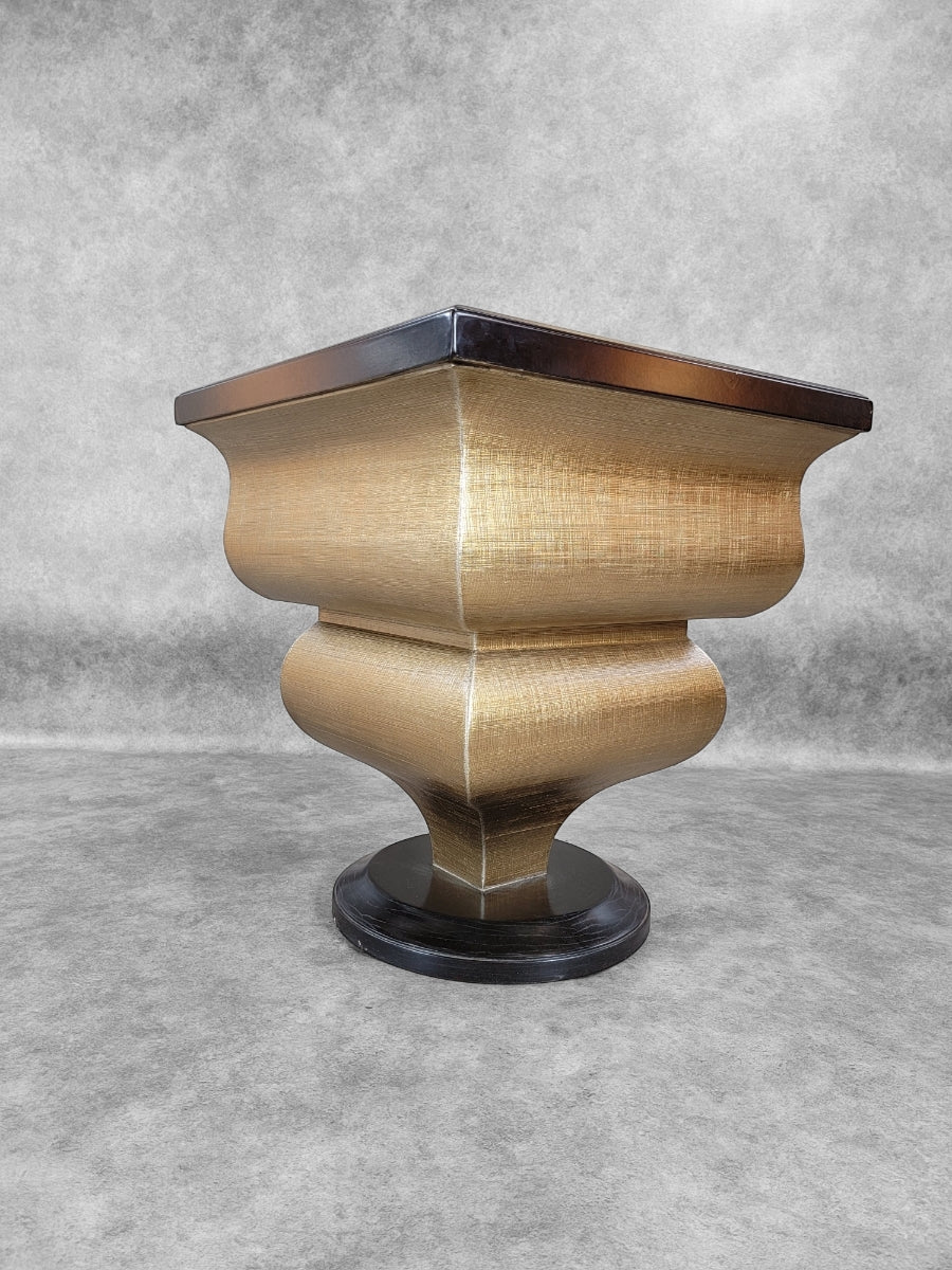 Vintage Modern Deco Style Sculptural Side Cocktail Table By Art Max