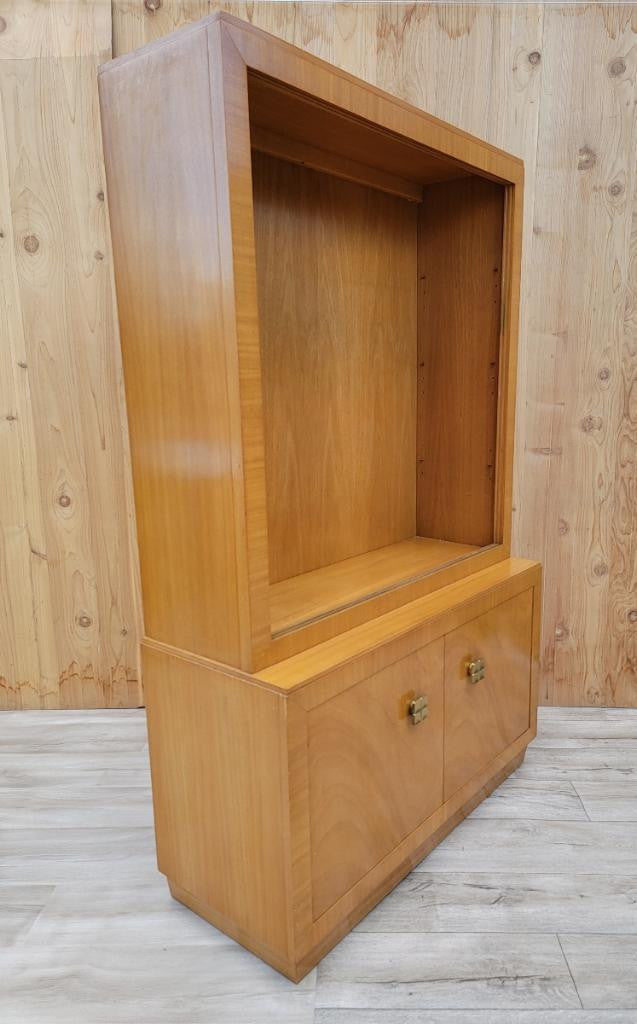 Art Deco Eliel Saarinen for Rway Sliding Glass Door Display Cabinet
