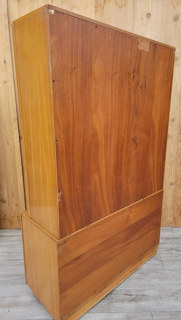 Art Deco Eliel Saarinen for Rway Sliding Glass Door Display Cabinet