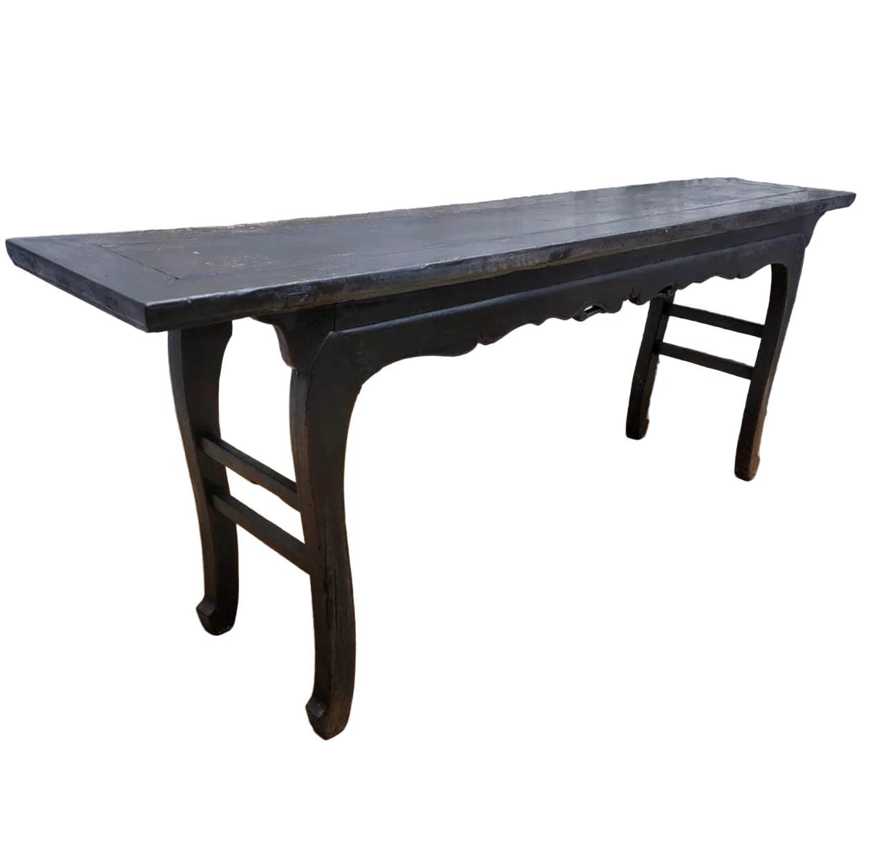 Antique Shanxi Province Elm Sofa Console Table