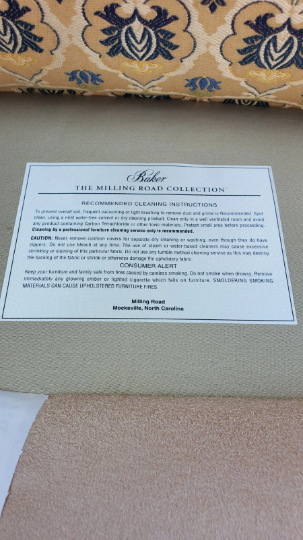 Vintage Armchair by Baker Furniture The Milling Road Collection