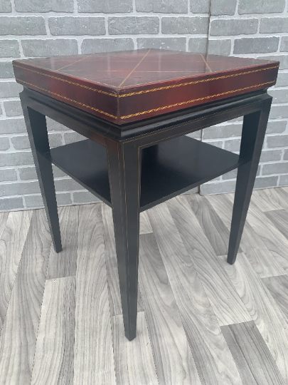 Hollywood Regency Tommi Parzinger Occasional Side Tables  - Pair