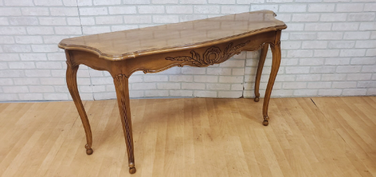 Vintage French Country Console Table and 2 Side Tables by Thomasville Furniture - 3 Piece Set