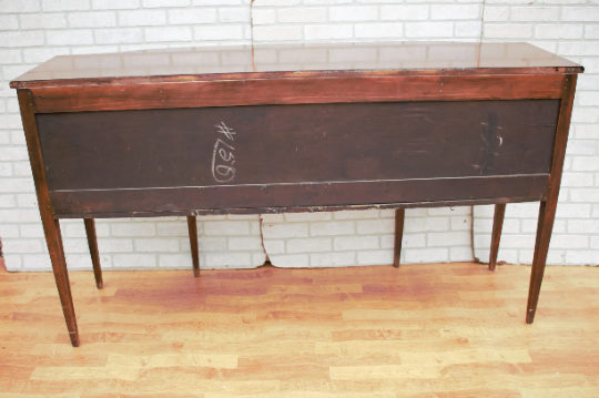 Antique Georgian Style Mahogany Sideboard Credenza