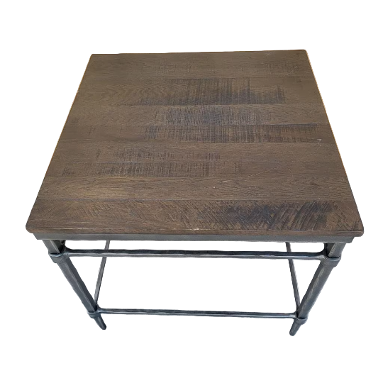 Rustic Vida Reclaimed Cocktail/Side Table by Ethan Allen