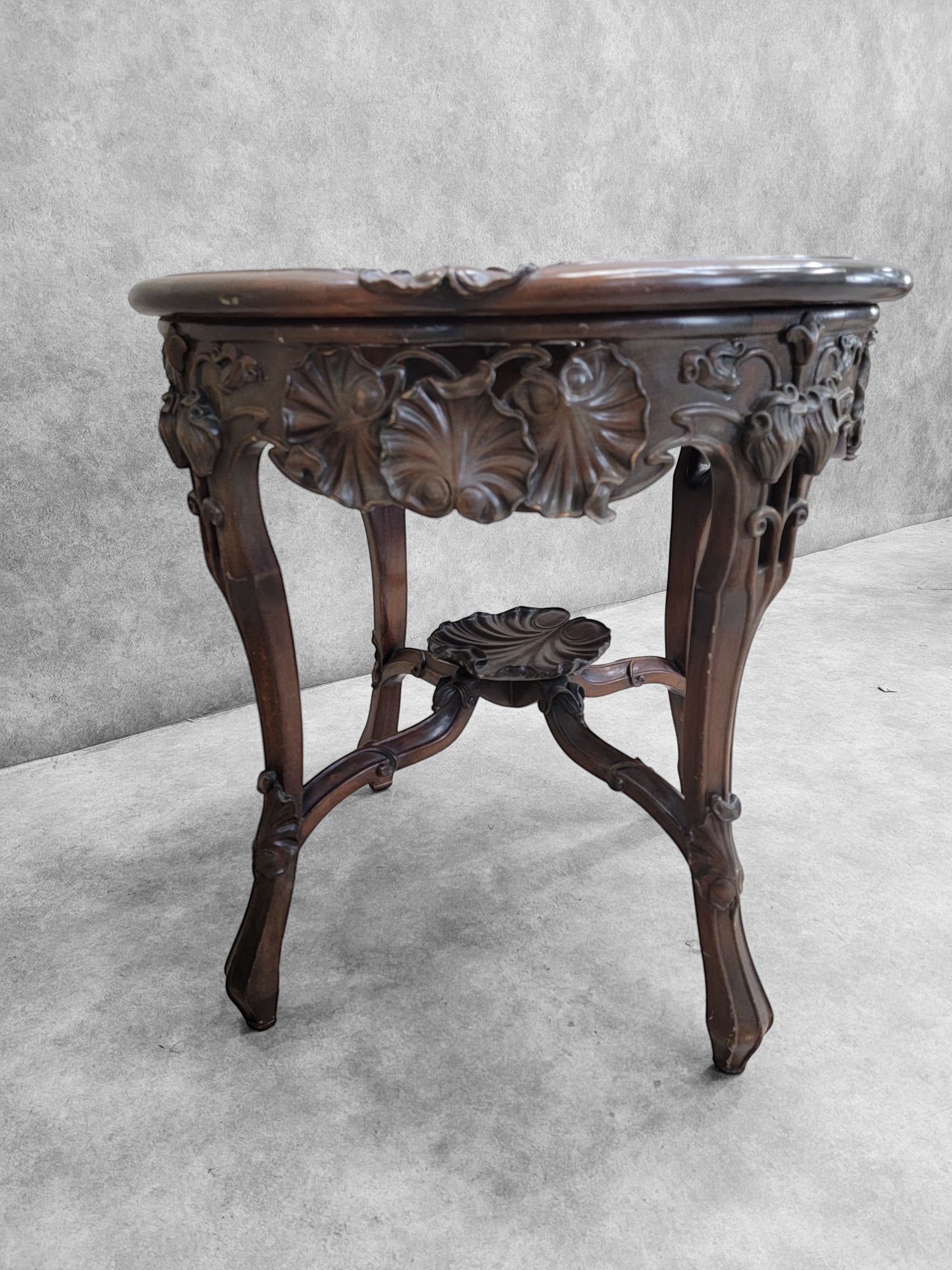 Antique French Art Nouveau Style Occasional Table