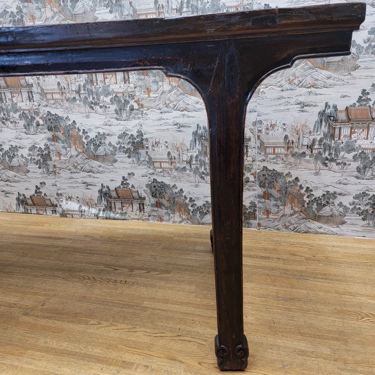 Antique Shanxi Province Elm Calligraphy Desk