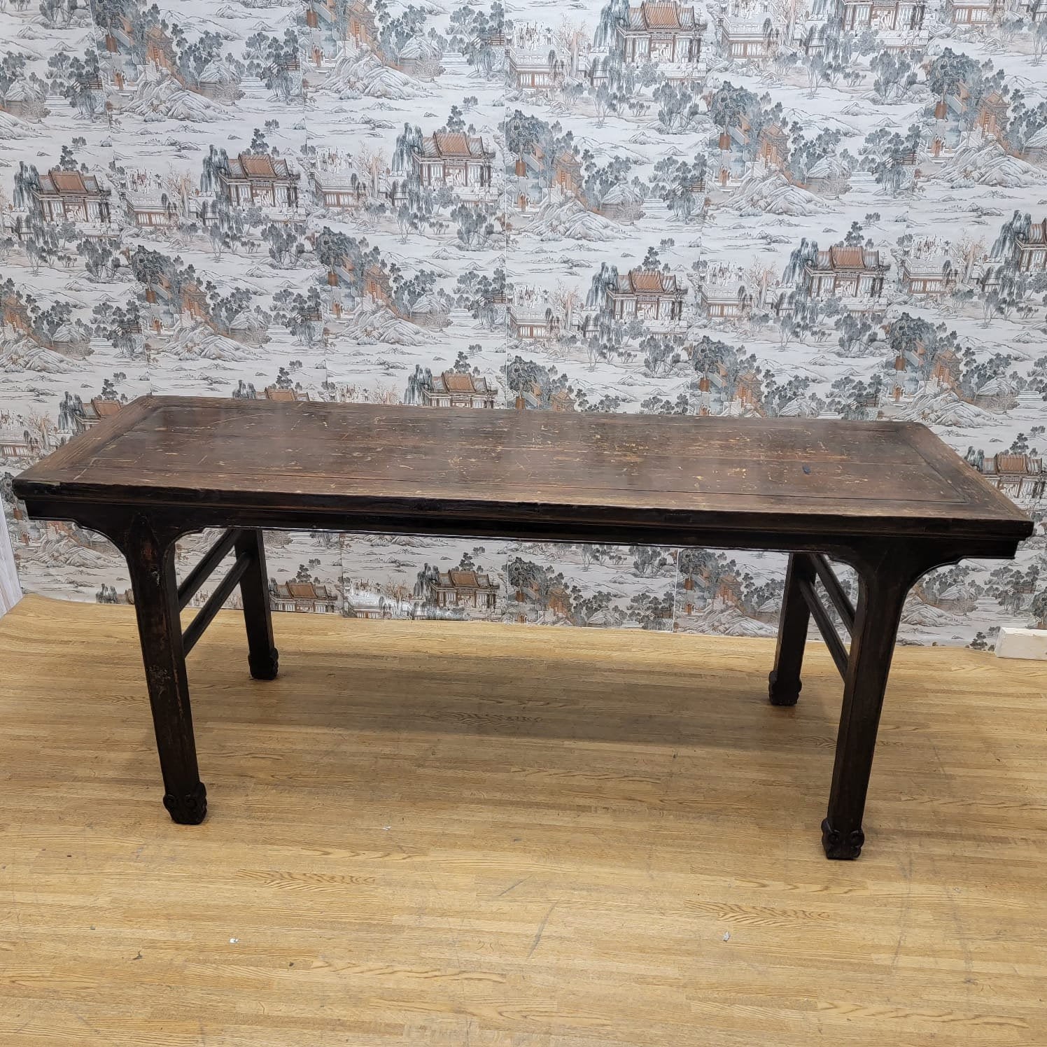Antique Shanxi Province Elm Calligraphy Desk