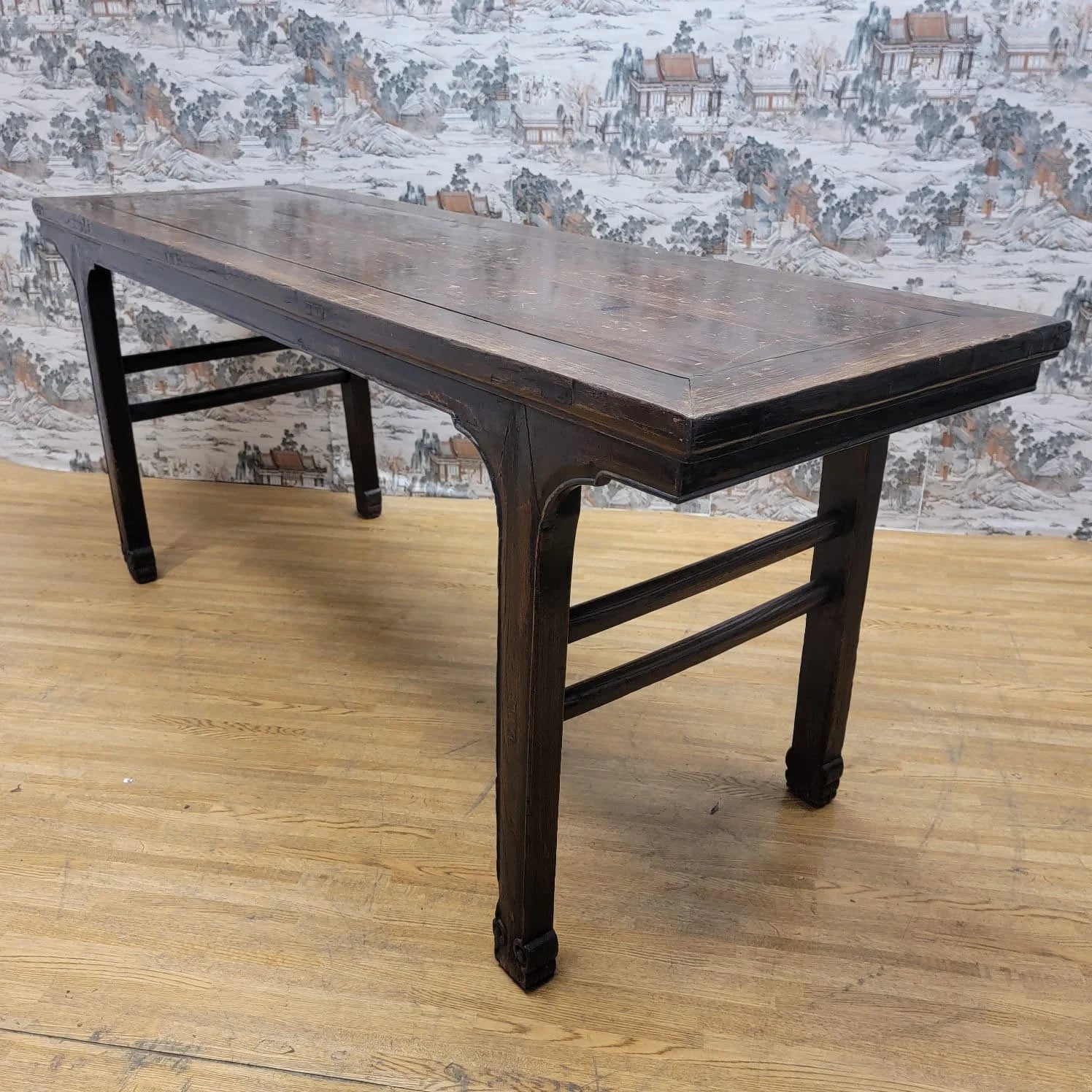 Antique Shanxi Province Elm Calligraphy Desk
