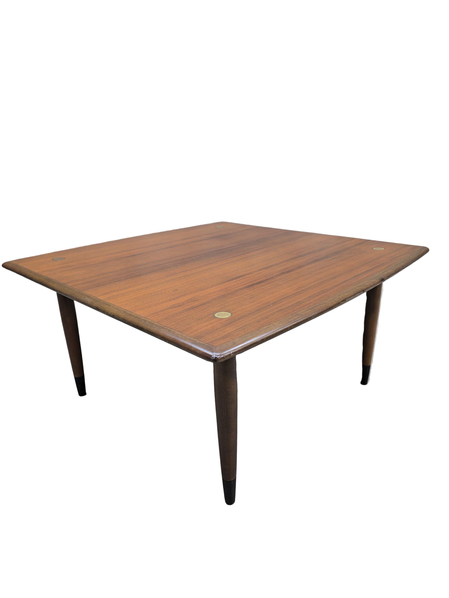 Mid Century Modern Swedish Teak Coffee Table by Dux