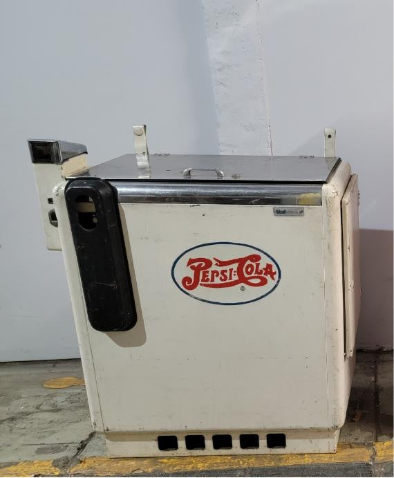 Vintage Classic Pepsi Slide Cooler Vending Machine