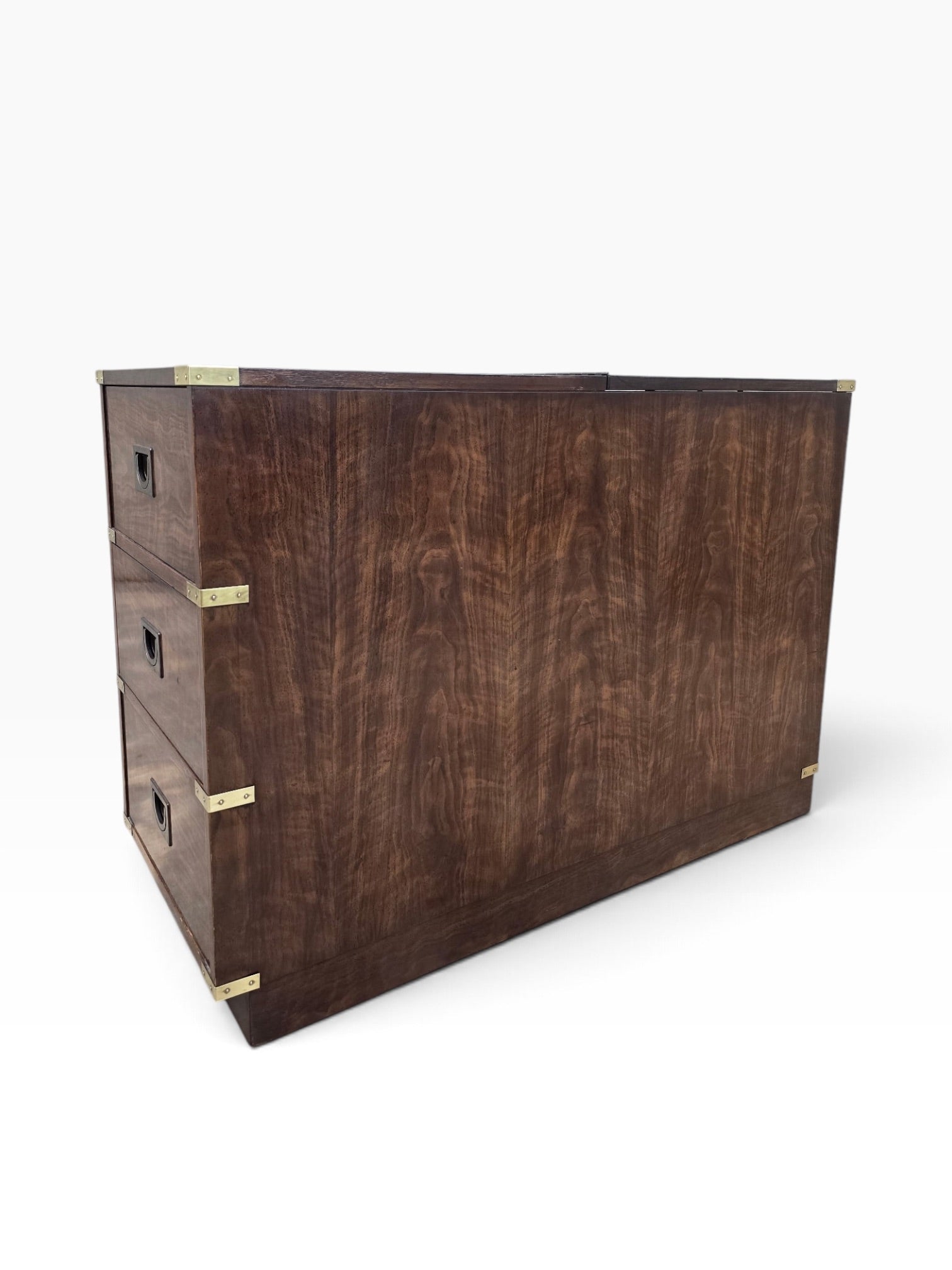 New - MCM Campaign Style File Chest by Drexel