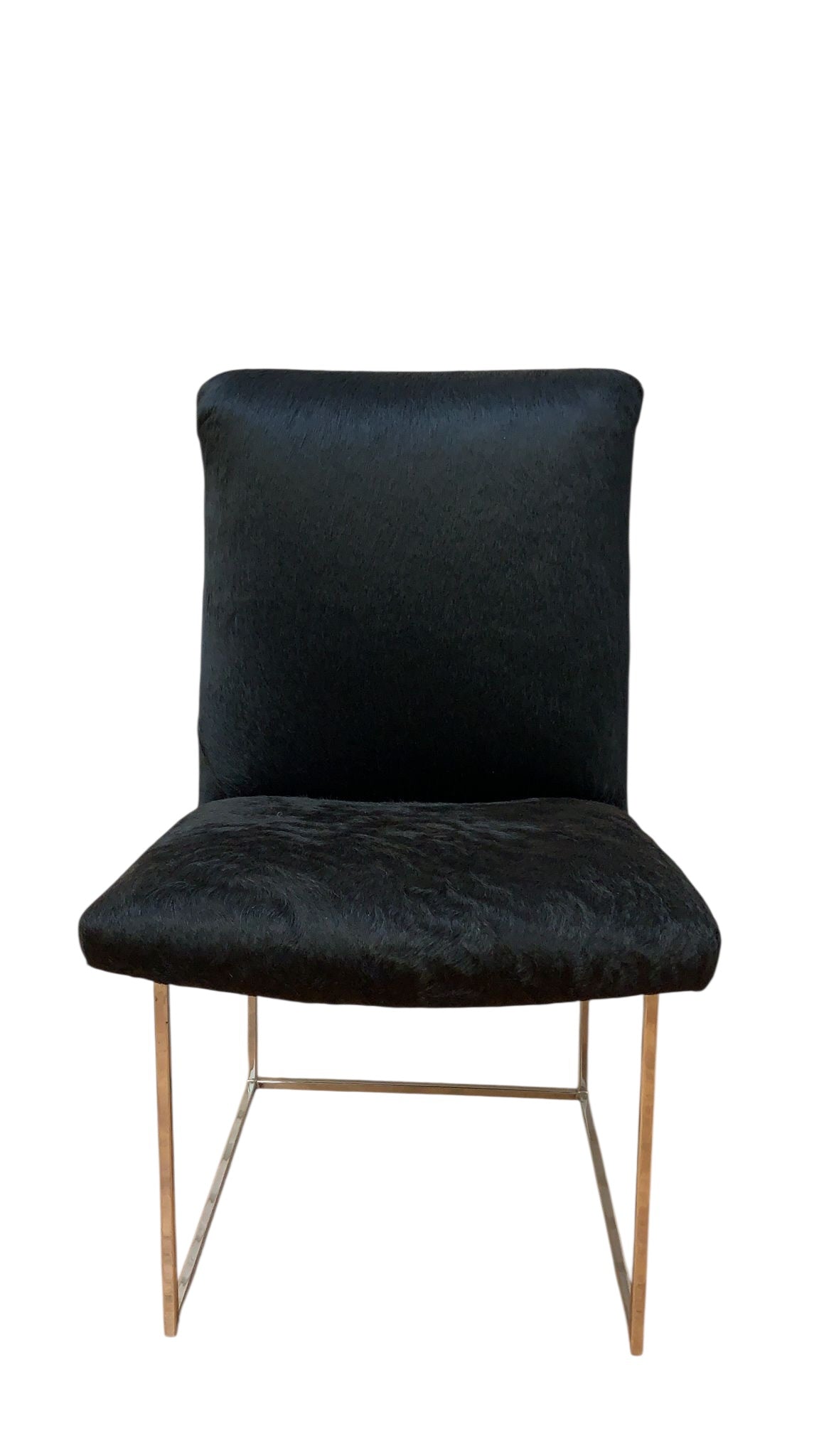 MCM Milo Baughman Chrome High Back Dining Chairs Newly Reupholstered - 6