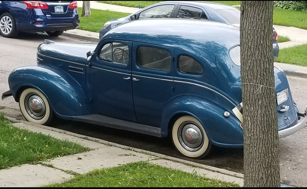 1939 Vintage Plymouth Special Deluxe 4 Suicide Door Sedan Car