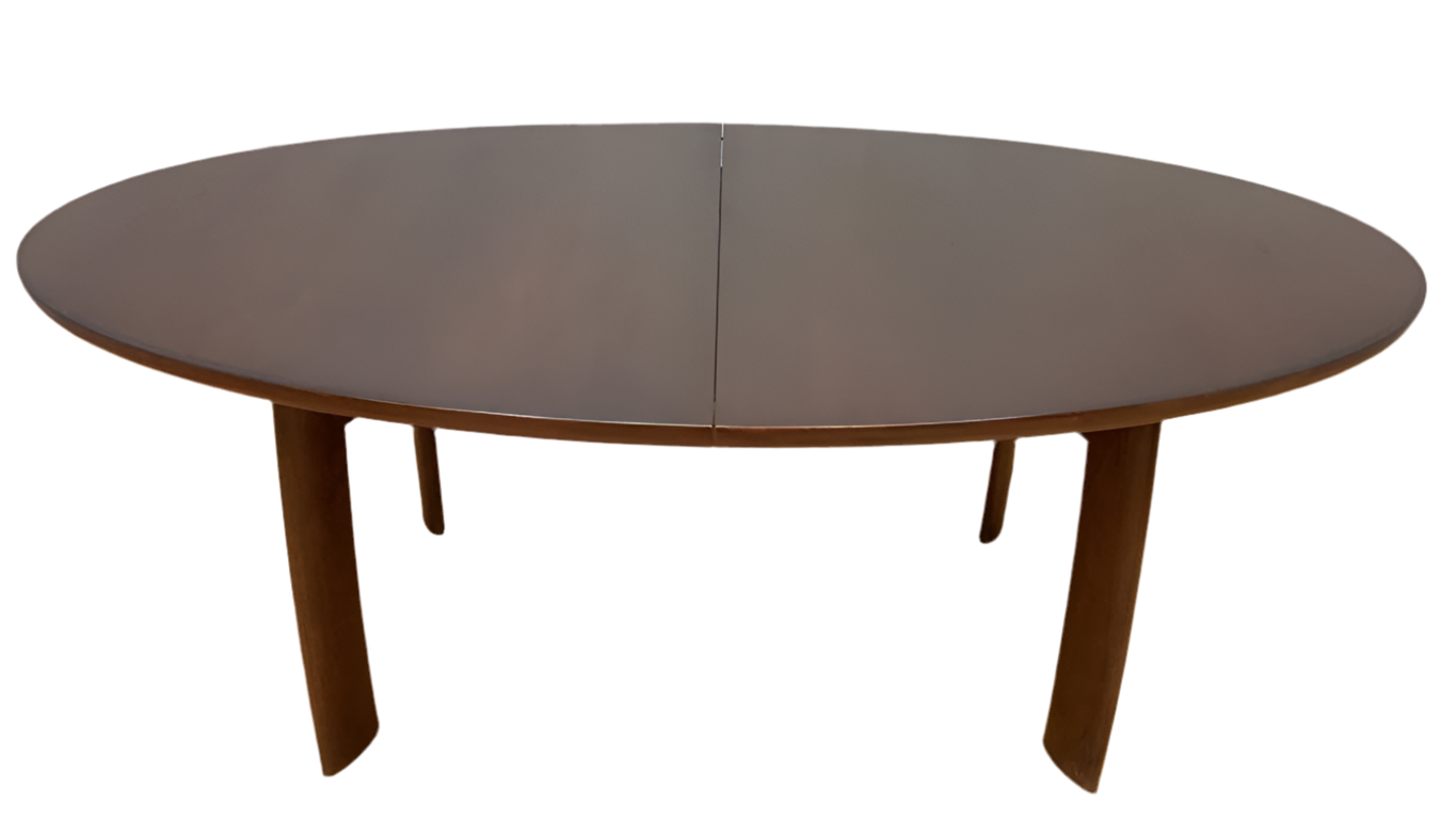 Mid Century Modern Skovby Rosewood Oval Dining Table