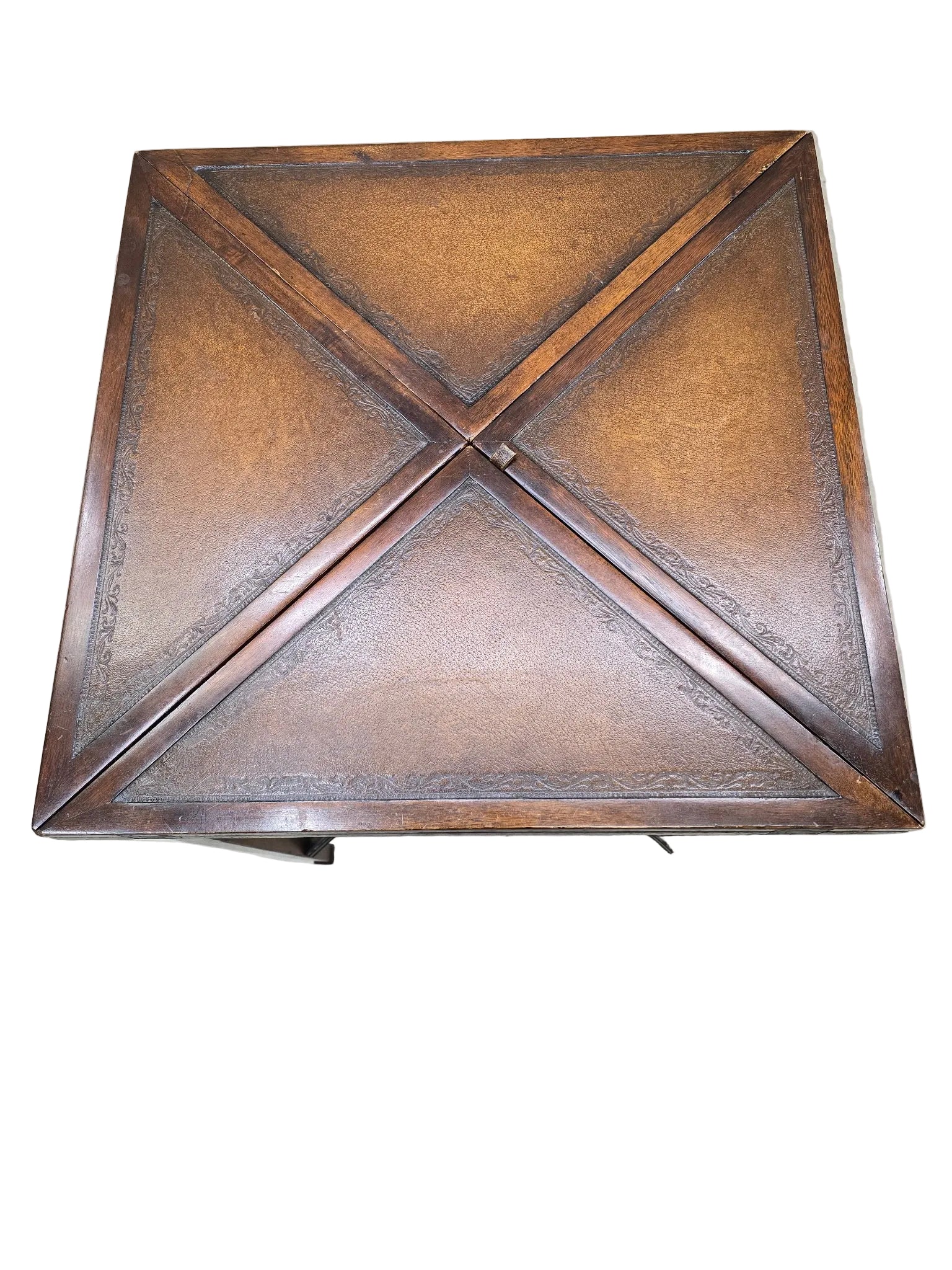 Theodore Alexander Handkerchief Game Table with 2 Chairs