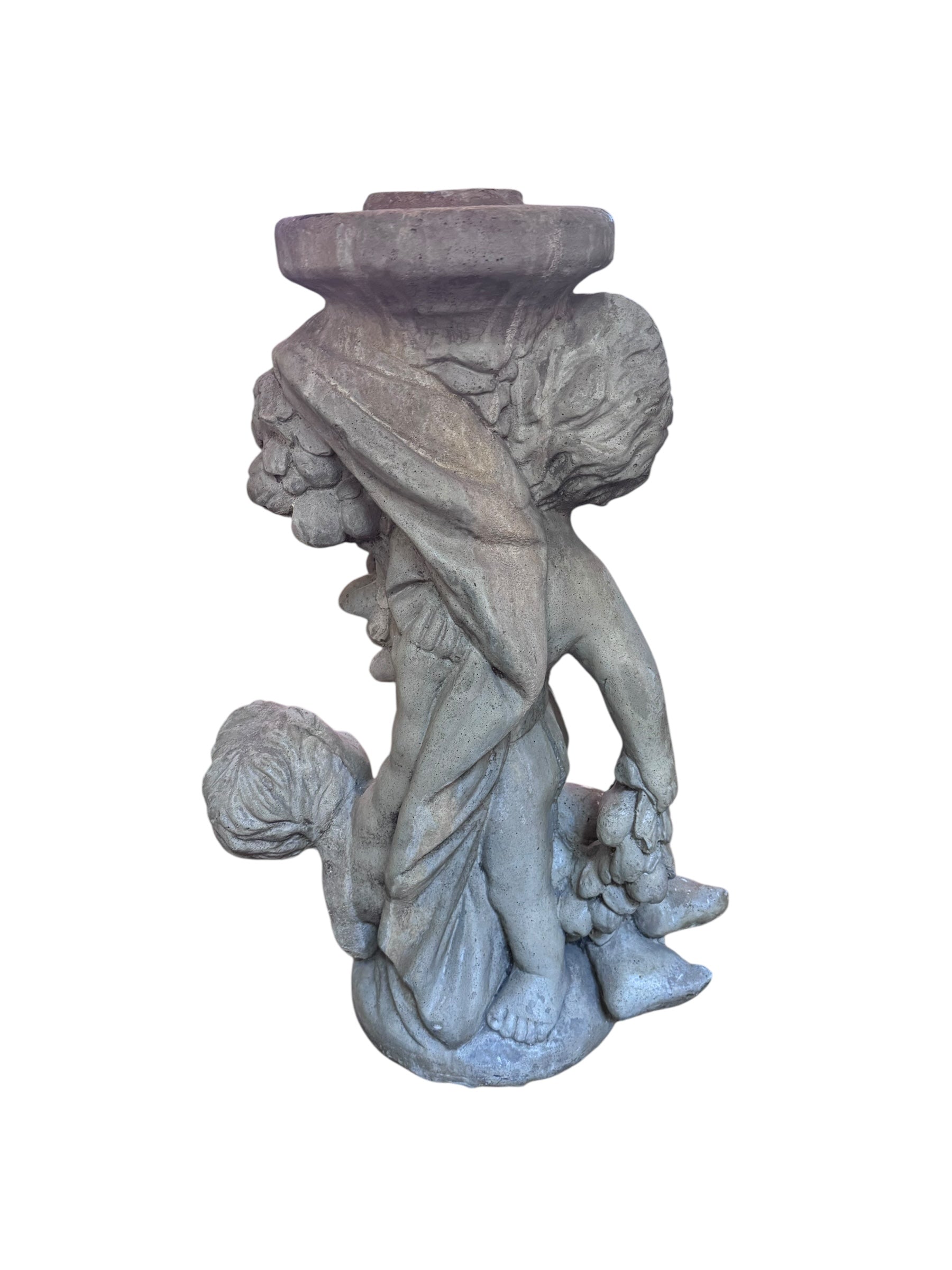 Vintage Neoclassical Style Cherub/Putti Garden Sculpture