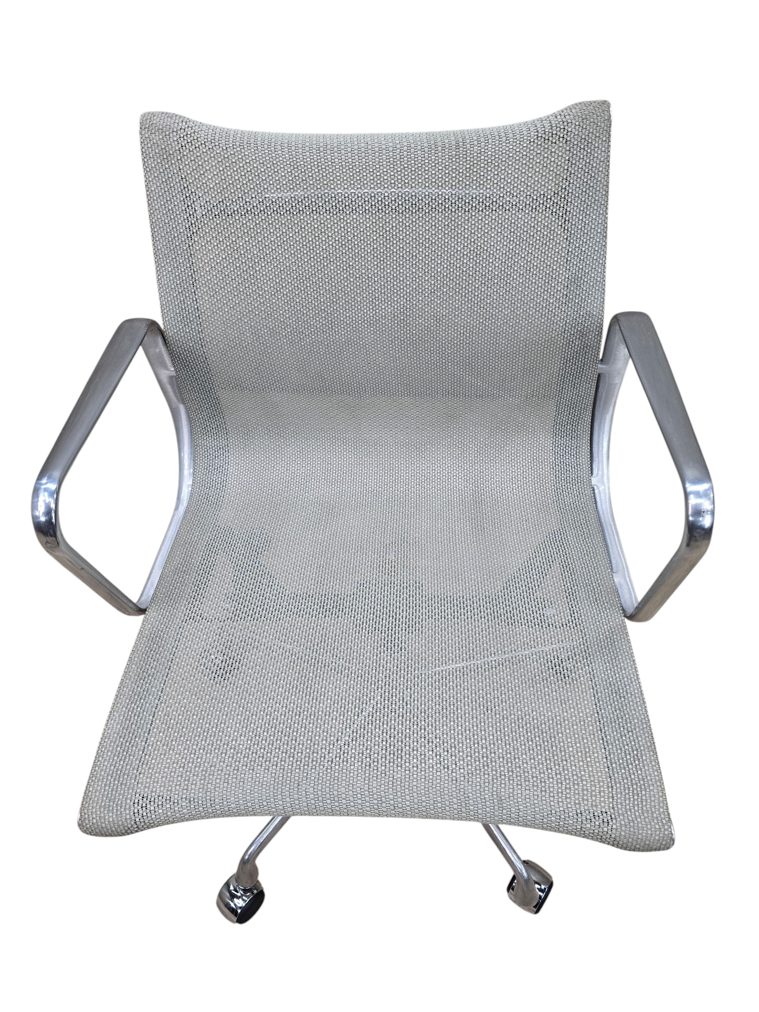 MCM Herman Miller Eames Low Back Grey Mesh Office Chairs – Pair