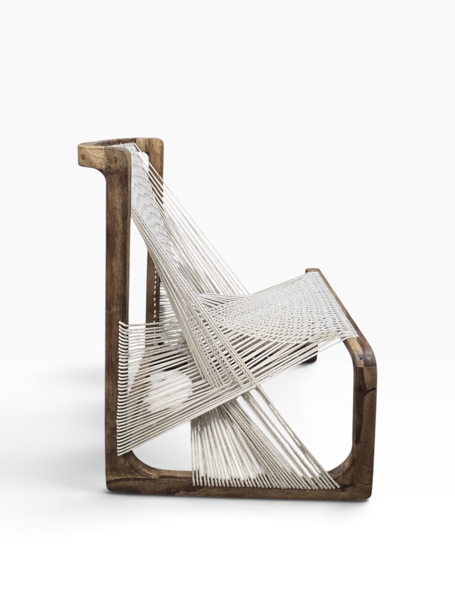 Swedish Chair and Ottoman by Asa Karner