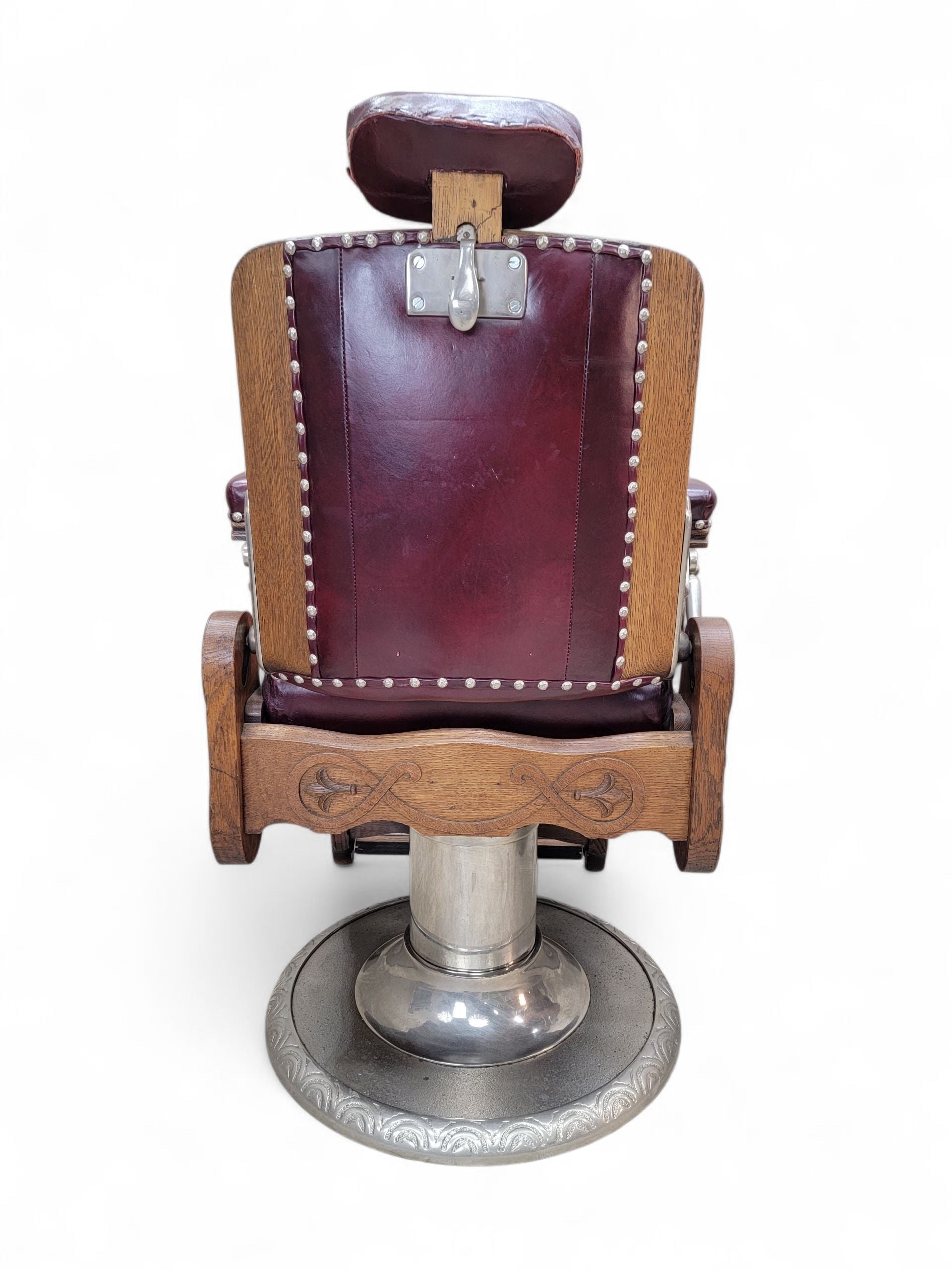 HOLD - Antique Koken Hydraulic Barber Chair