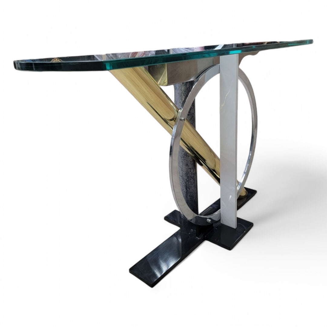 Modern Kaizo Oto for DIA Glass Top Console Table