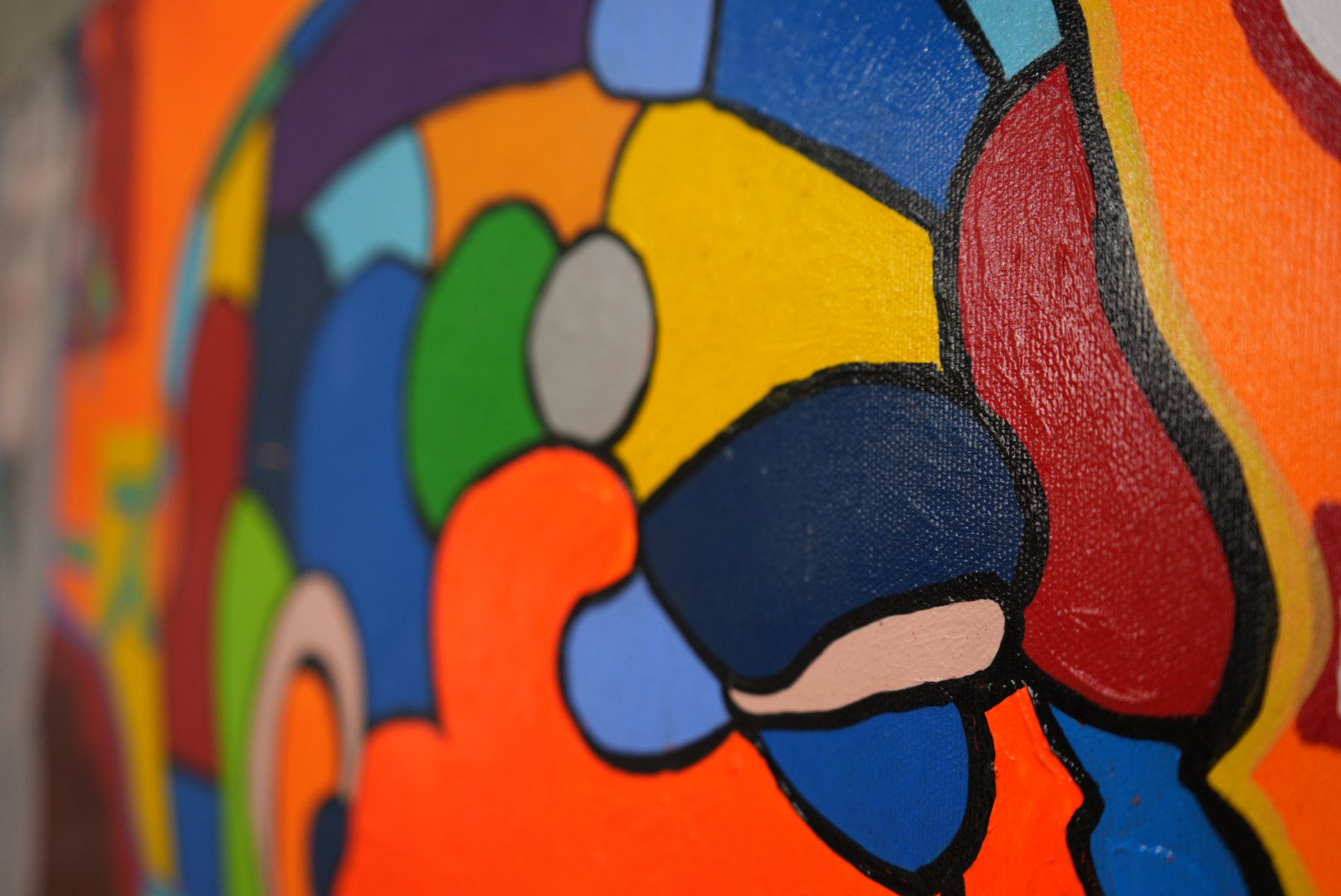 Pop Art Illustration Acrylic on Canvas by Jeff Lassiter