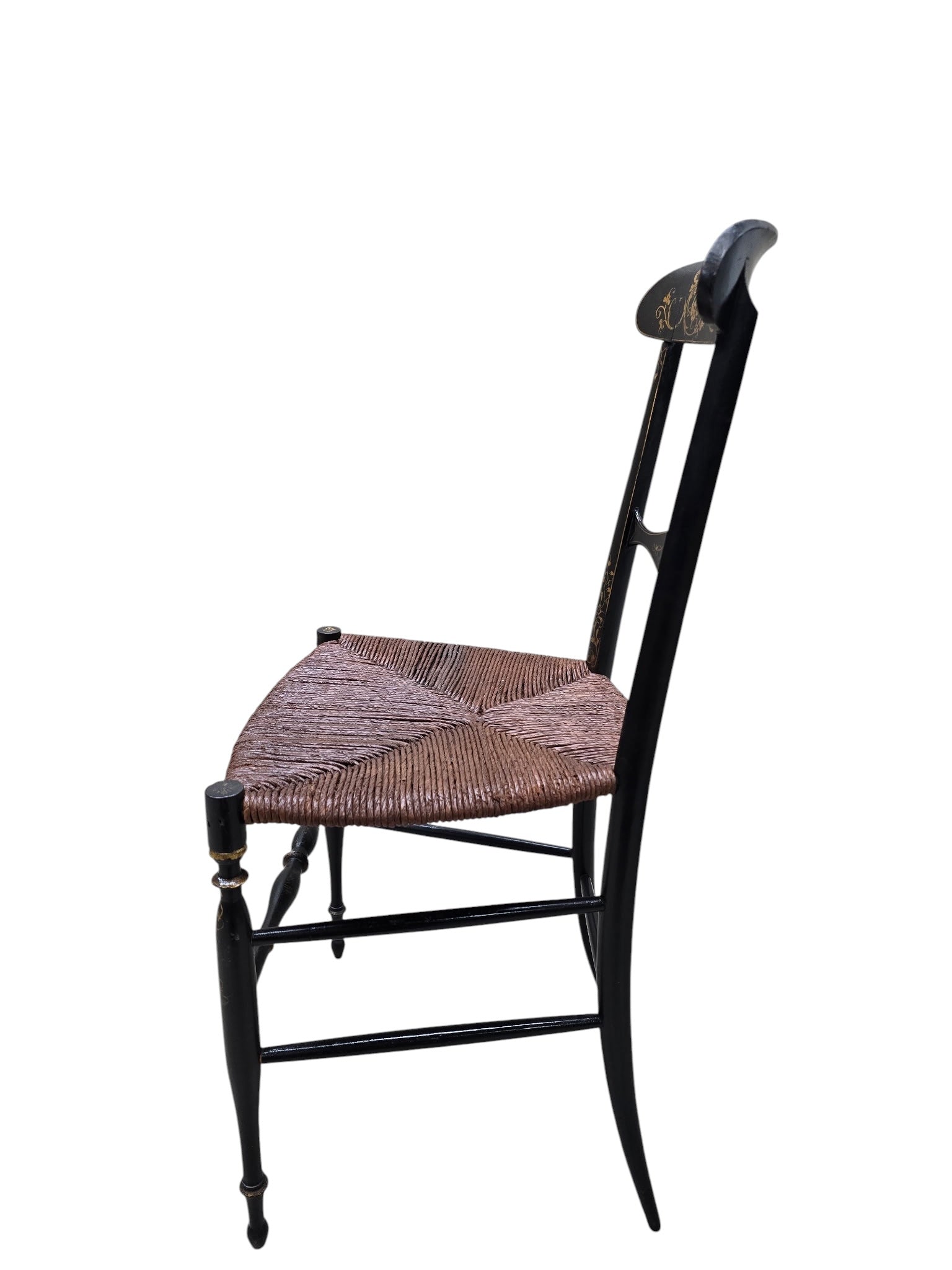 NEW - Antique Italian Side Chairs by Fratelli Levaggi and Giuseppe Gaetano Descalzi - Pair