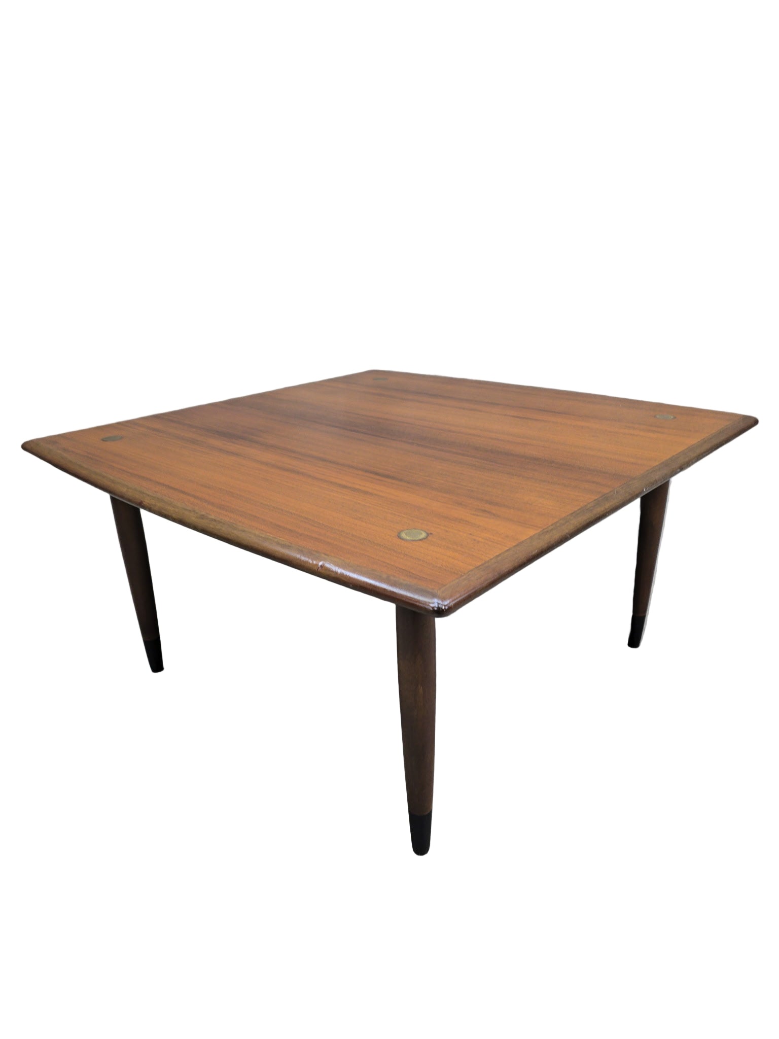Mid Century Modern Swedish Teak Coffee Table by Dux