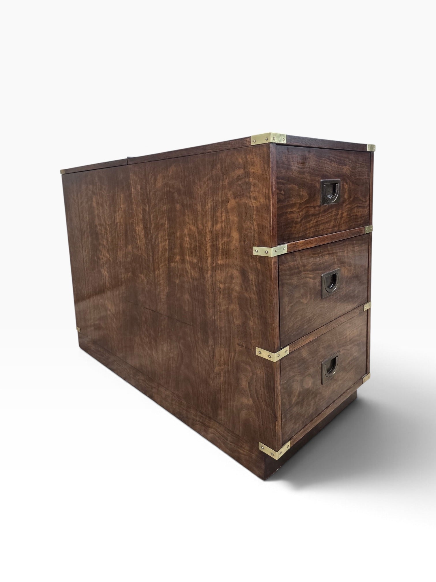 New - MCM Campaign Style File Chest by Drexel