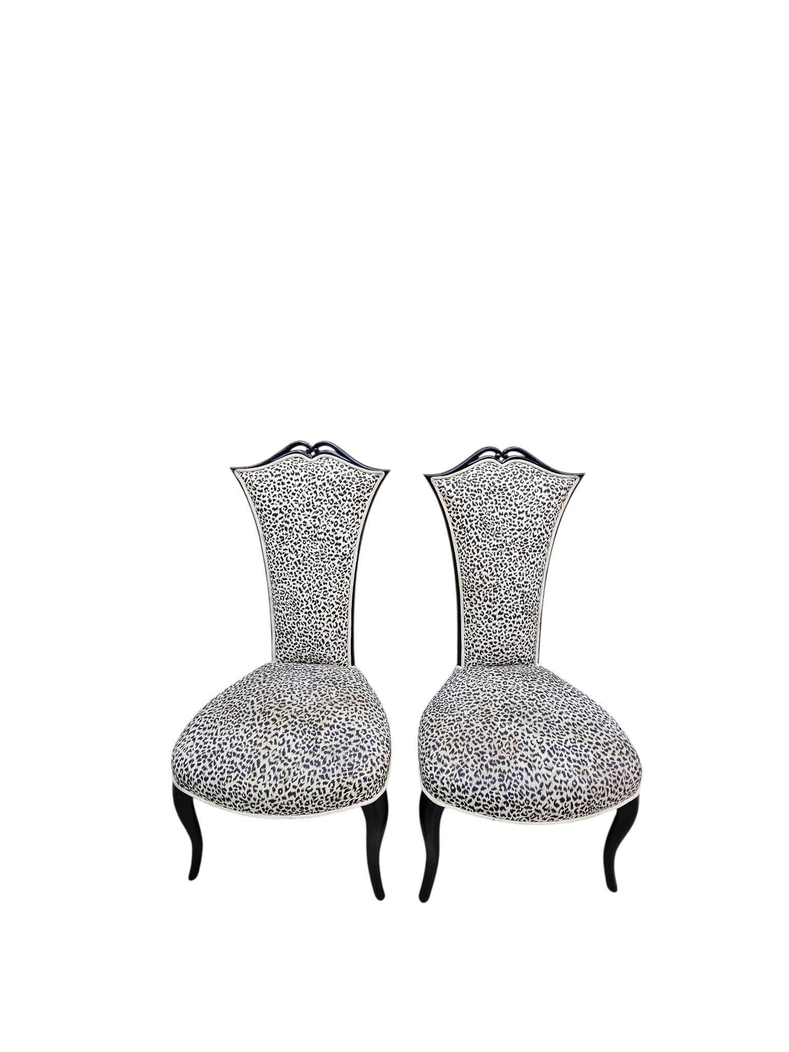 French Art Deco Style Dining Chairs Inspired by Christopher Guy - 6