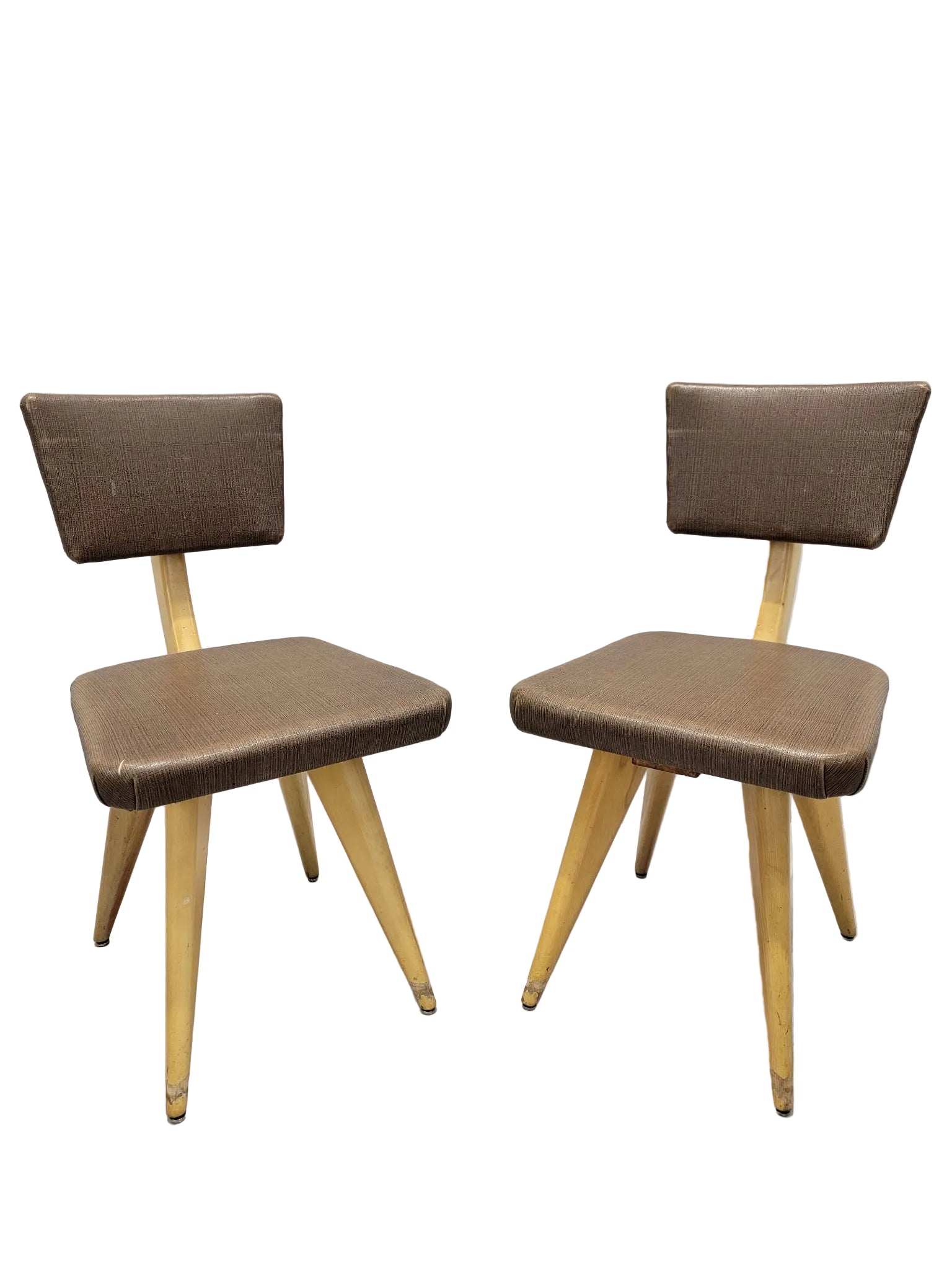 MCM Italian Style Sculptural Dining Chairs – 8