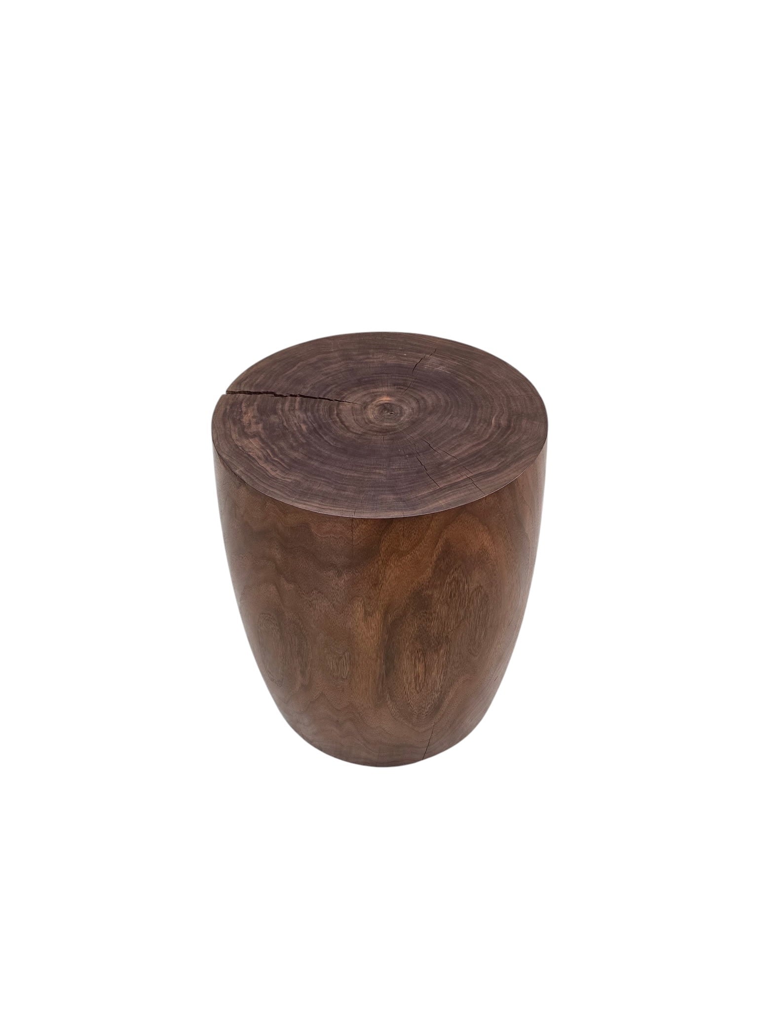 Vintage Rustic Tree Trunk Pedestal/Side Table