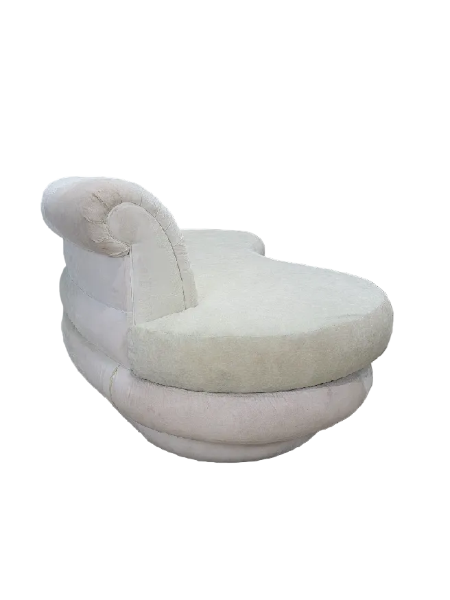 Vintage Postmodern Adrian Pearsall Kidney Shaped Cloud Sofa for Uphols