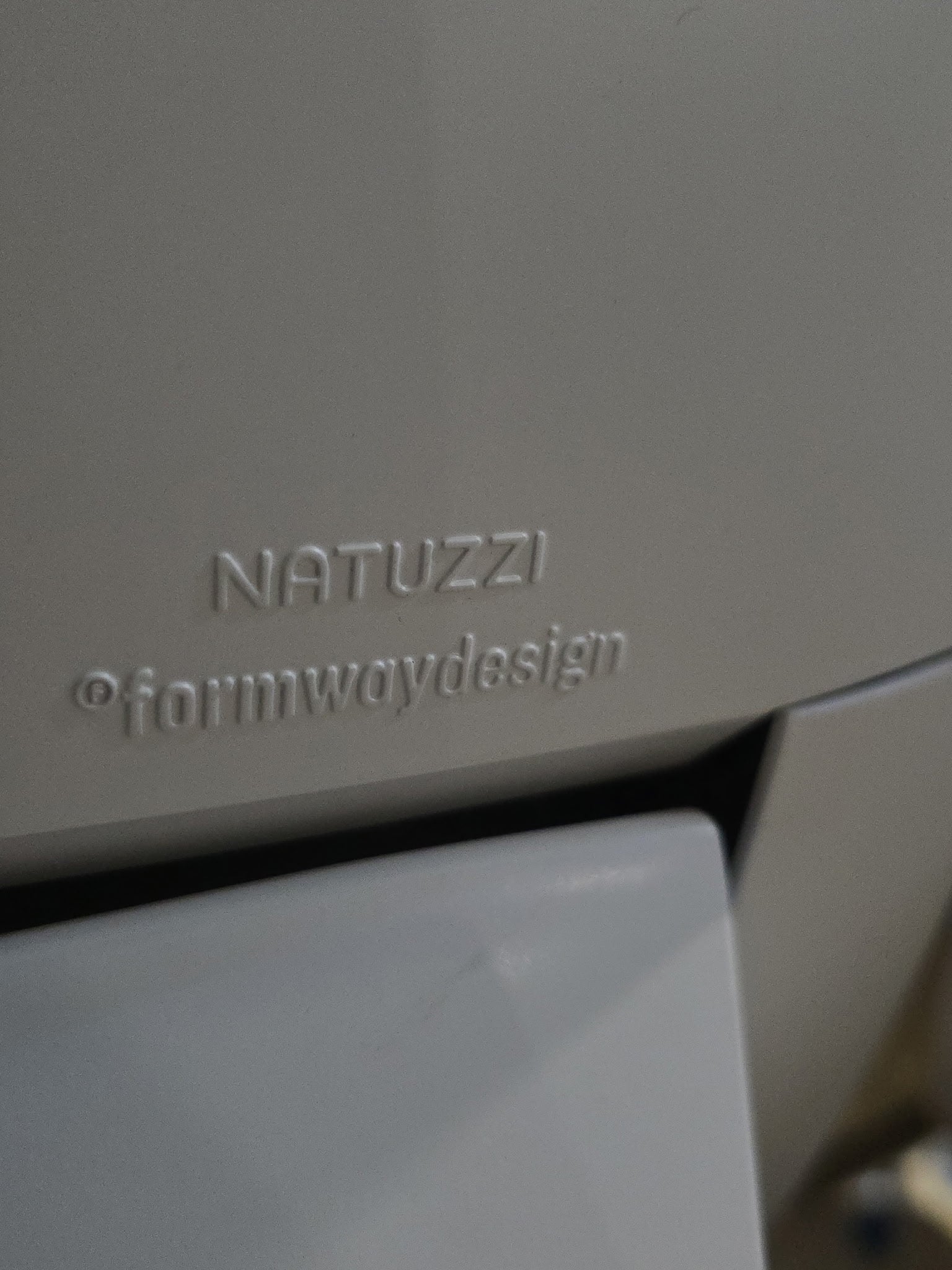 HOLD - Modern Italian Re-Vive Lounge Chair and Ottoman By Natuzzi Newly Reupholstered