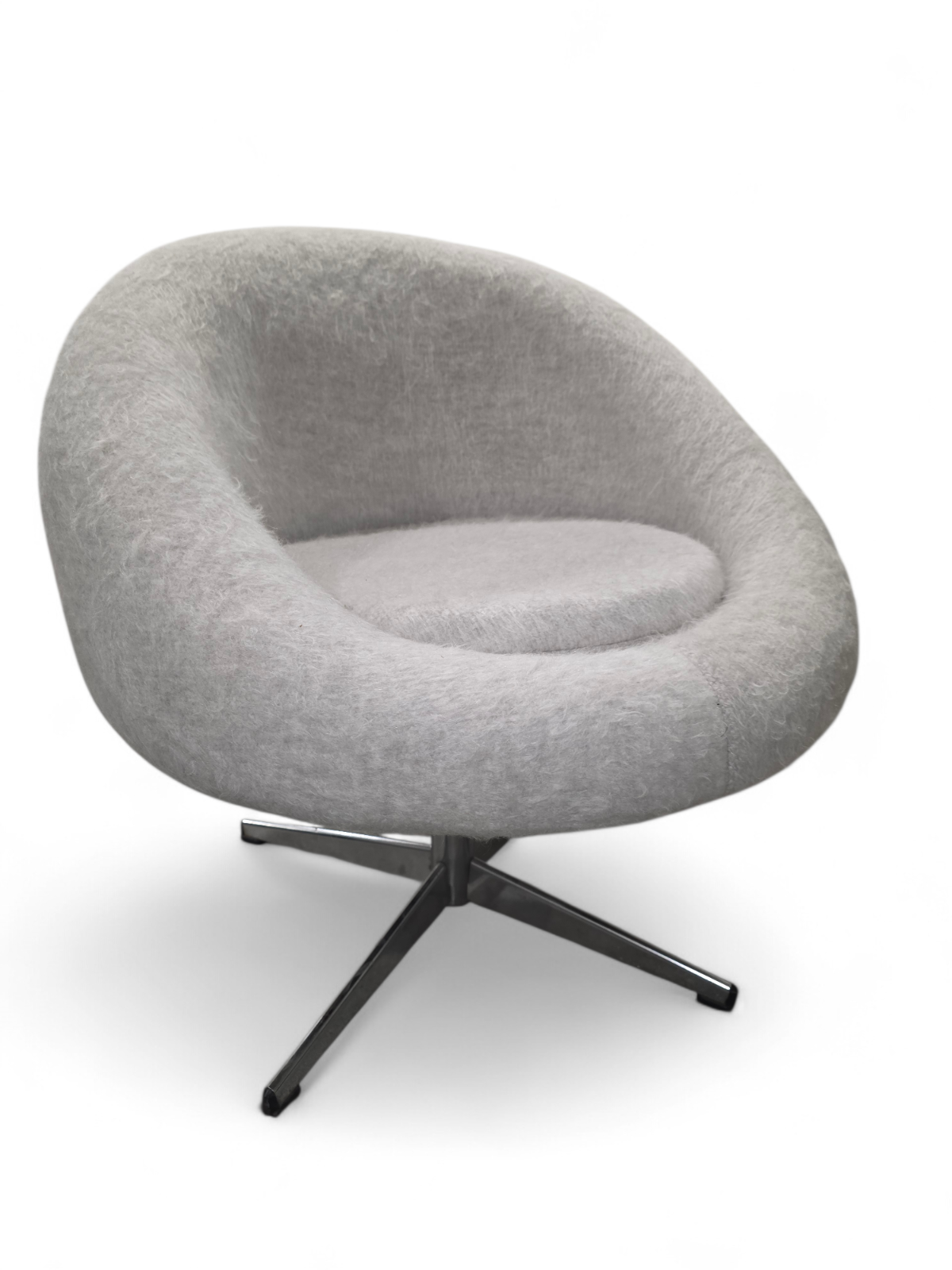 MCM Swivel Retro Tub Chair Newly Reupholstered