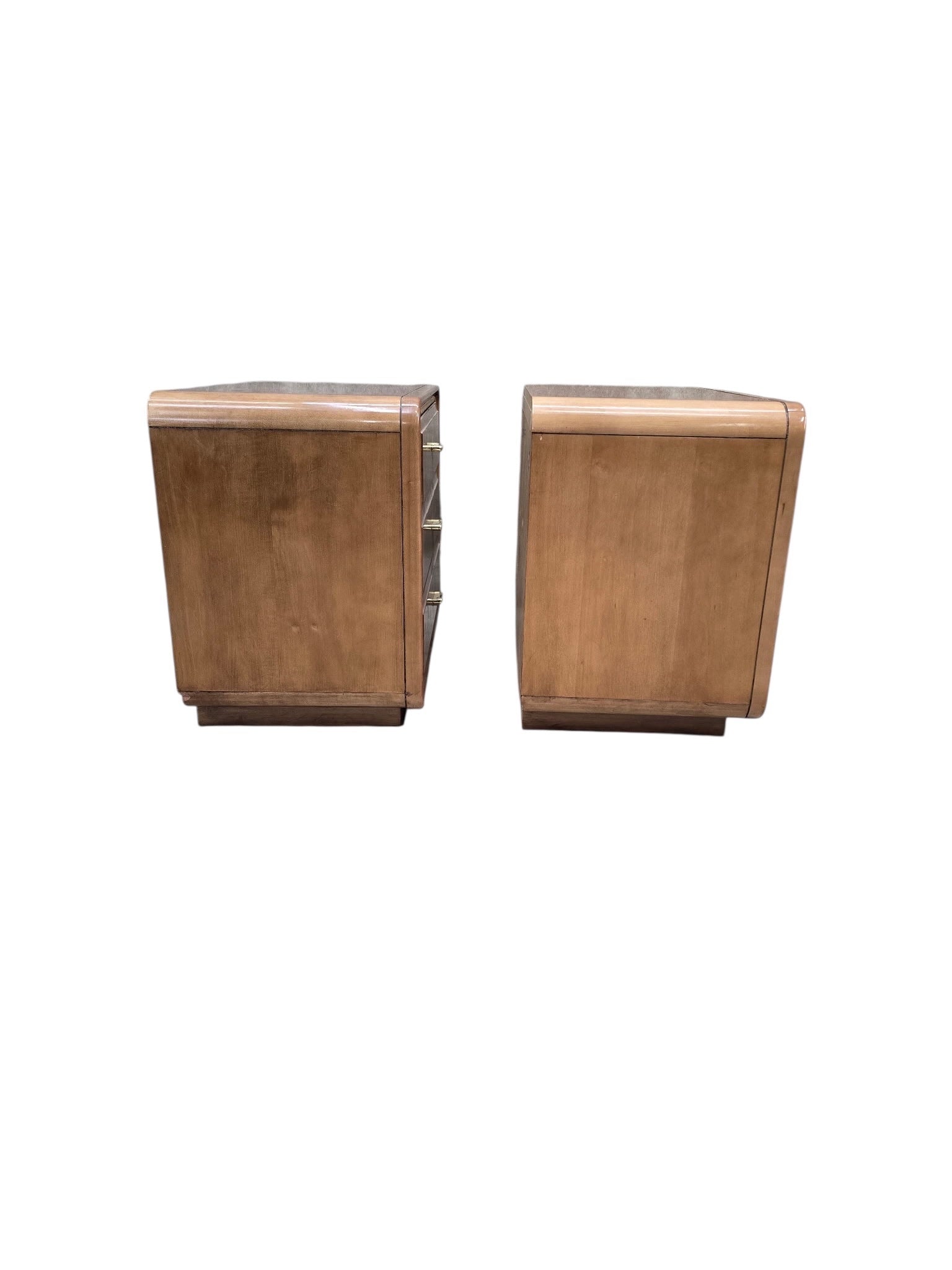 MCM Walnut Nightstand by American of Martinsville - Pair