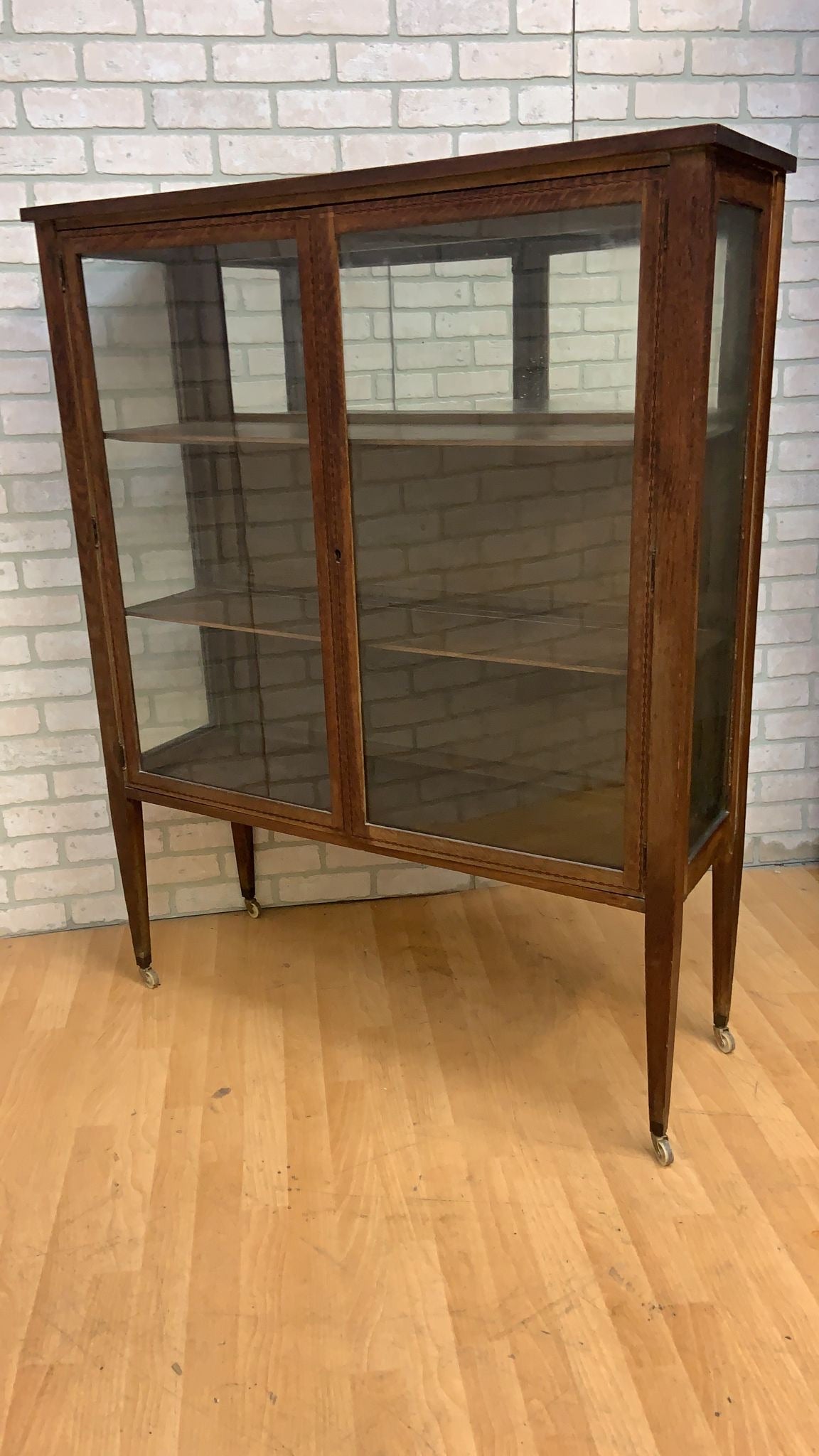 Vintage Grand Rapids Bookcase and Chair Co. Glass Front Display Cabinet