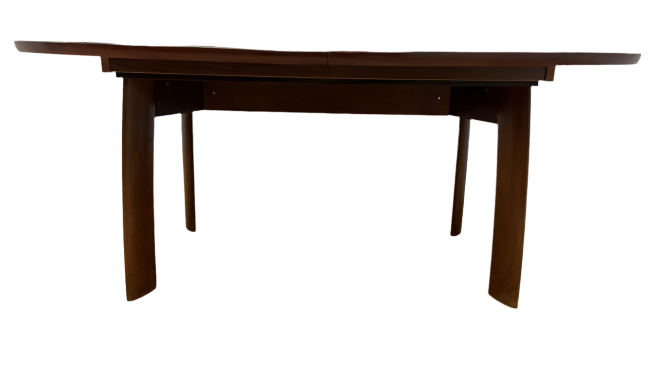 Mid Century Modern Skovby Rosewood Oval Dining Table
