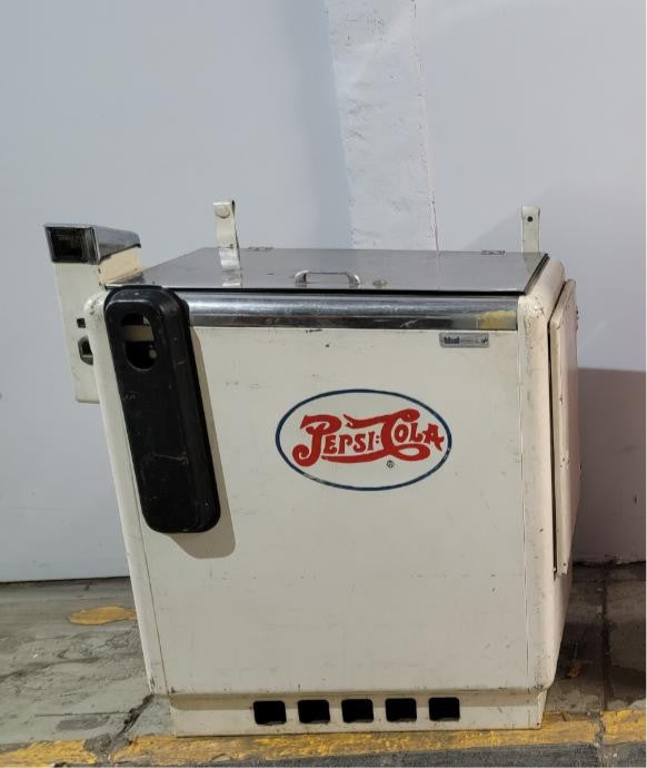 Vintage Classic Pepsi Slide Cooler Vending Machine