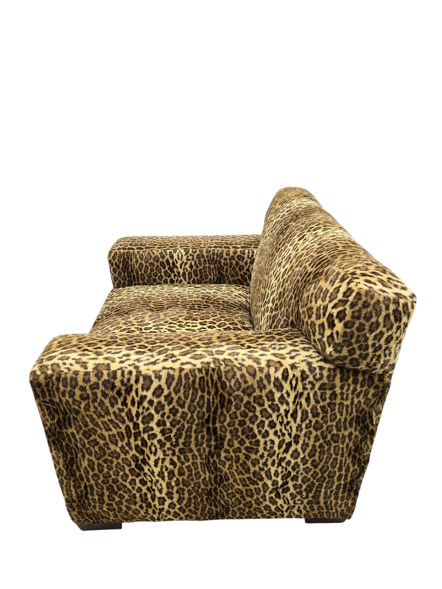 Vintage Henredon High Point Oversized Cube Club Chairs – Pair