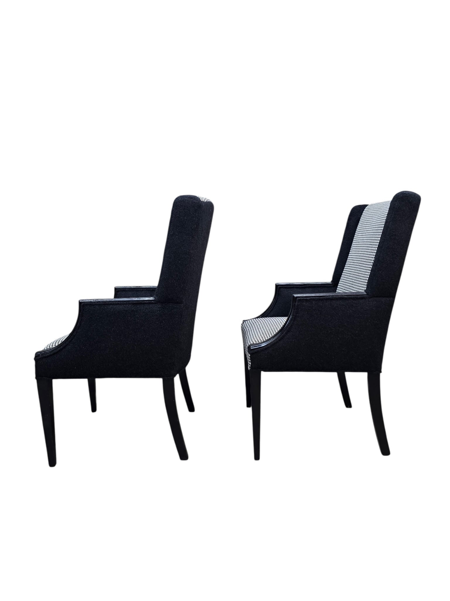 Vintage Lounge Chairs Newly Reupholstered - Pair