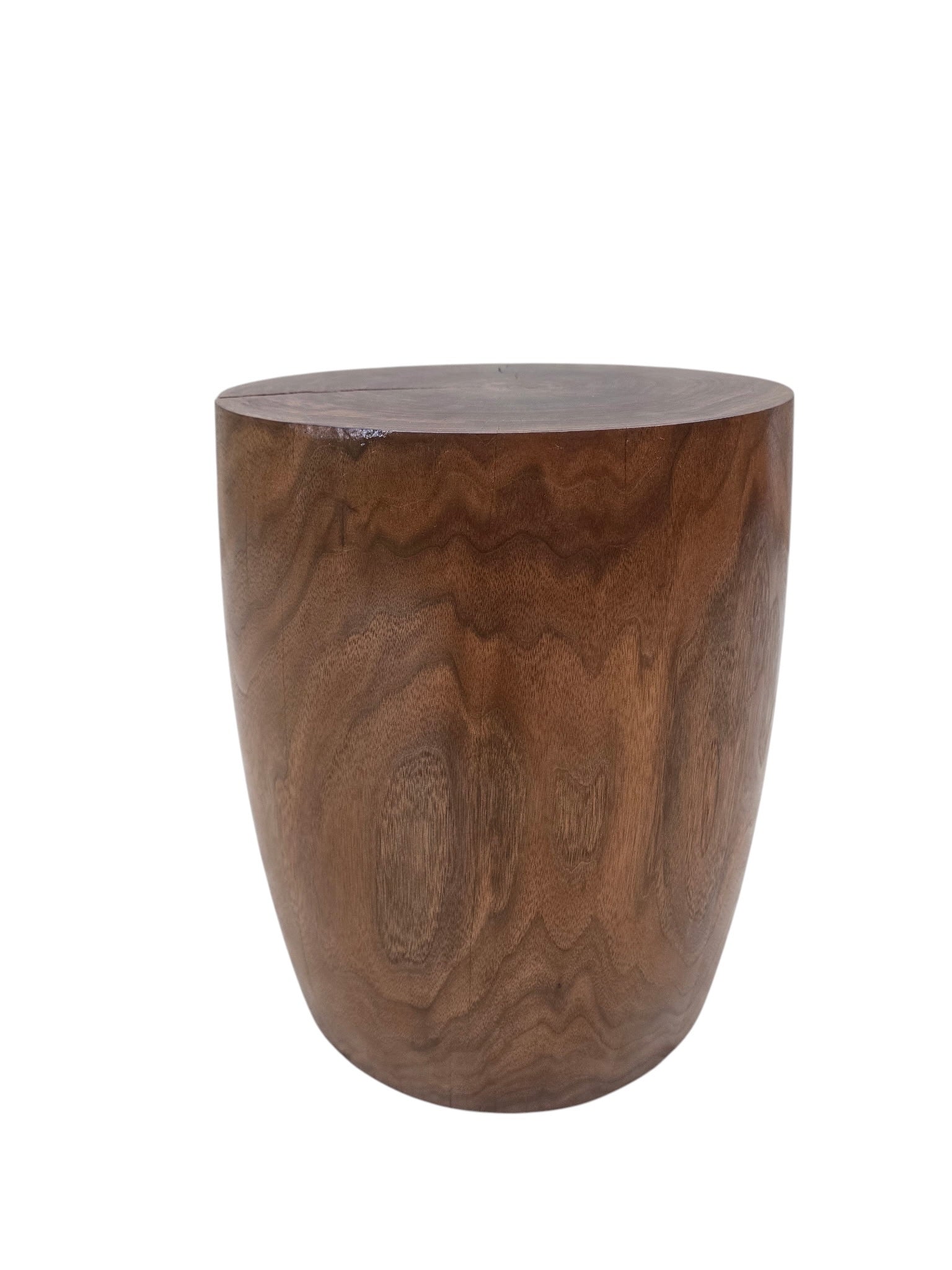 Vintage Rustic Tree Trunk Pedestal/Side Table