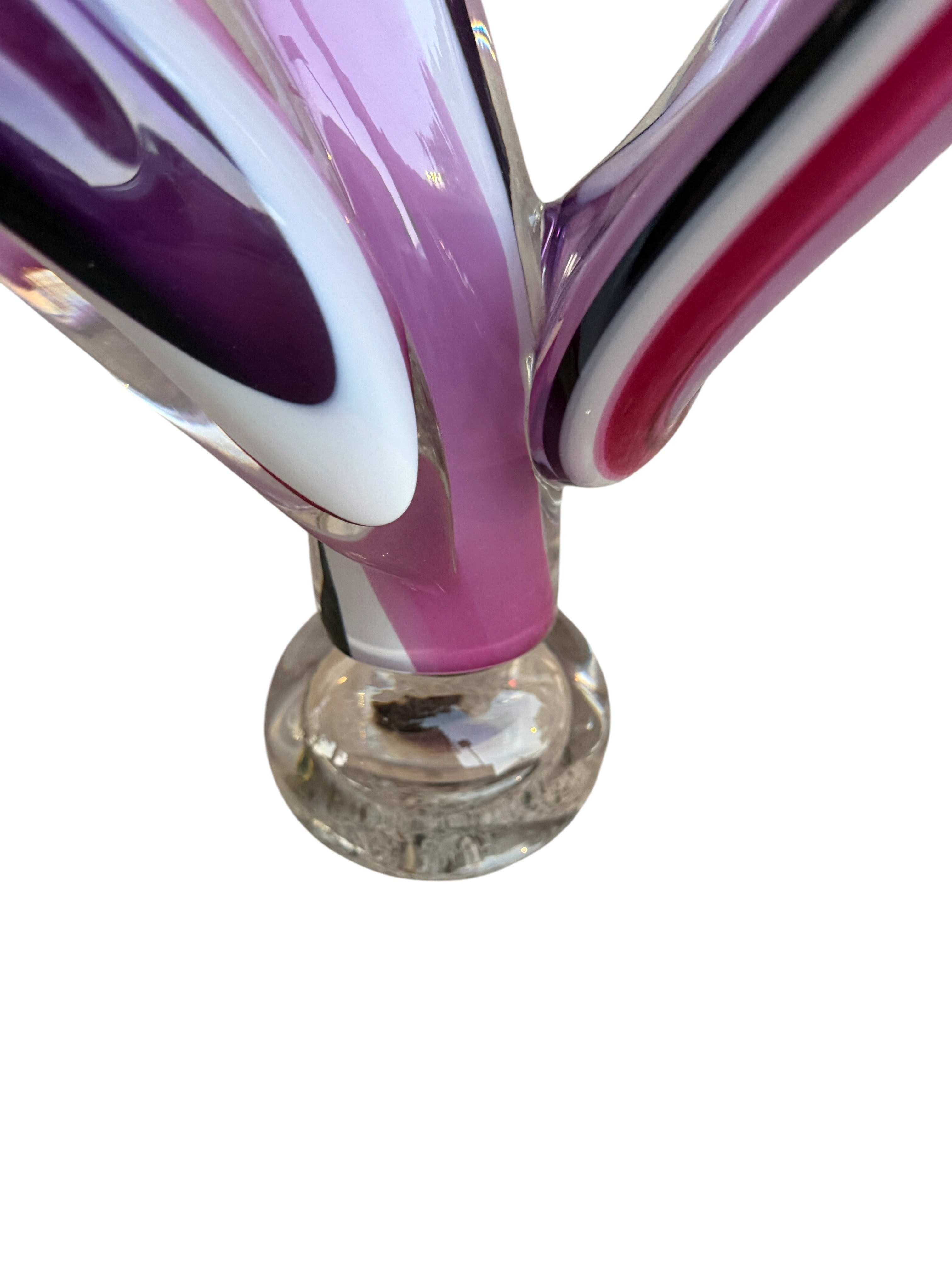 Vintage Barry Entner “Dreamscape” Signed Handblown Art Glass Sculpture