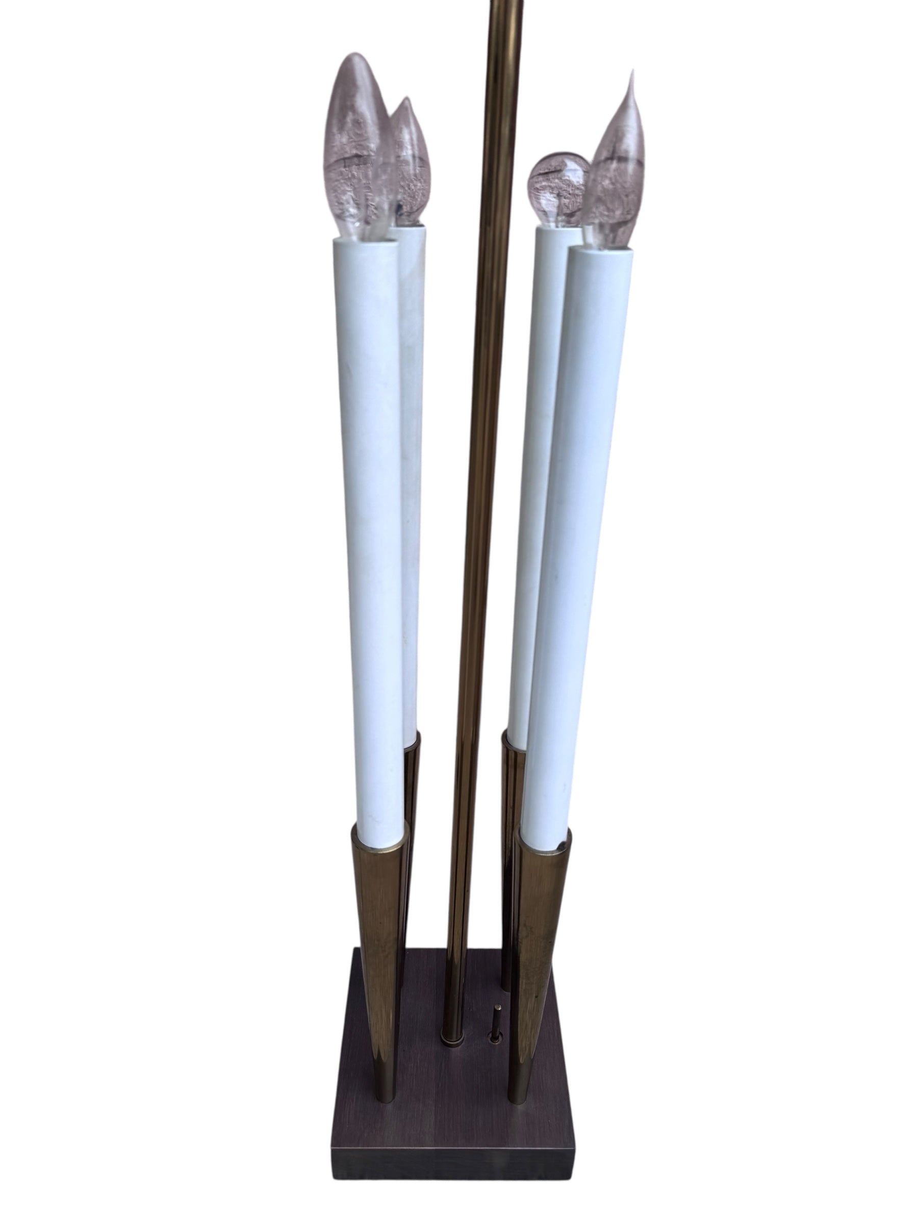New - MCM Stiffle Candelabra Lamp by Tommi Parzinger