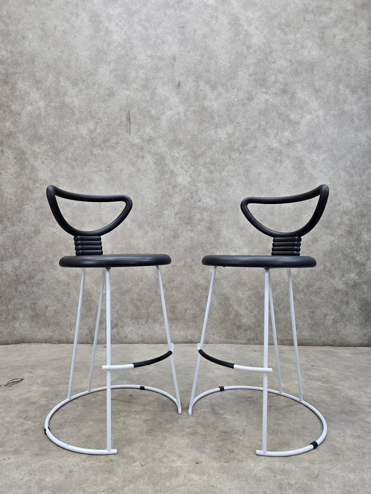 NEW - MCM Nardis Stool by Nobu by Fasem - Pair