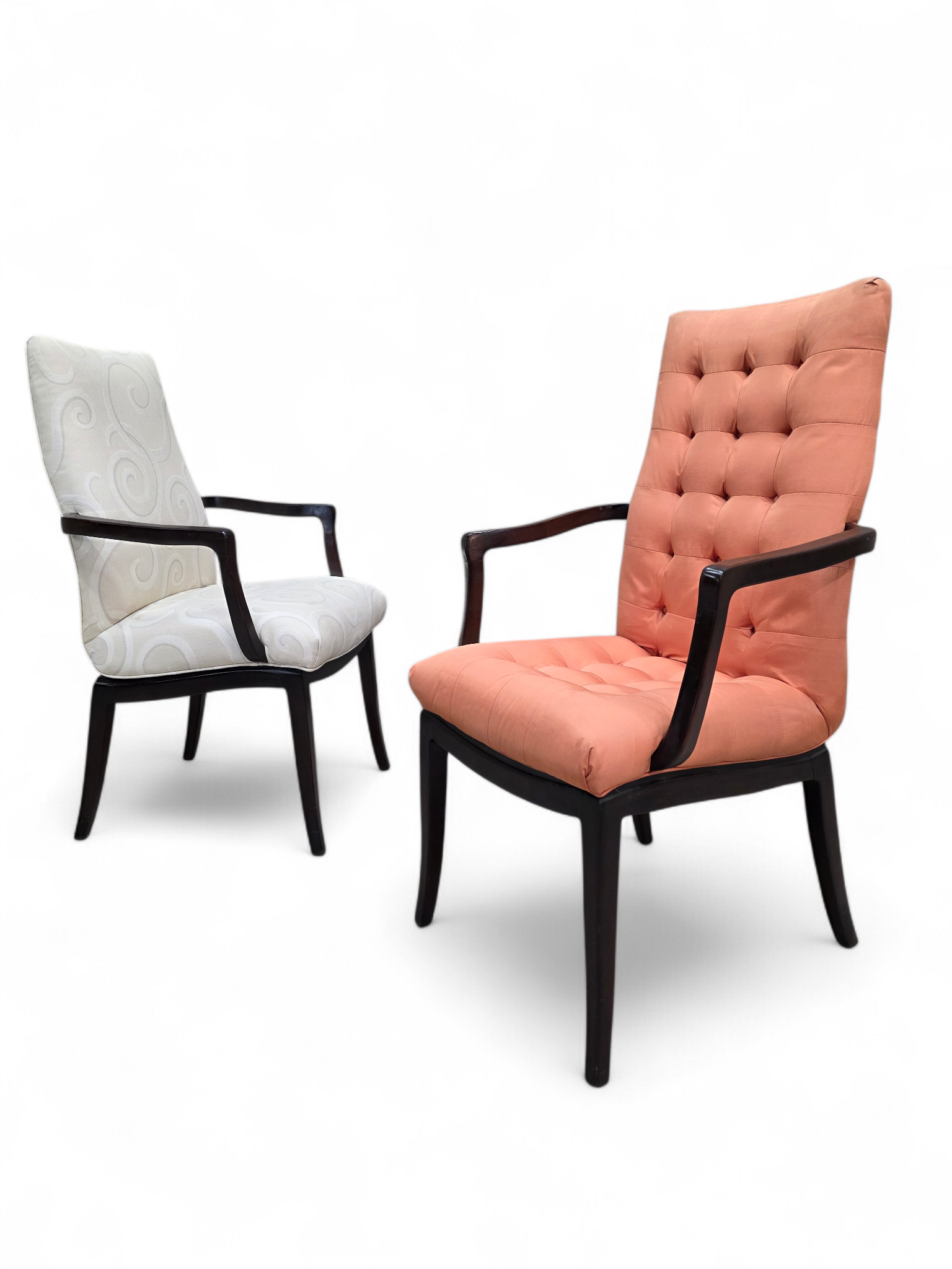 MCM High Back Dining Chairs Directional - 12