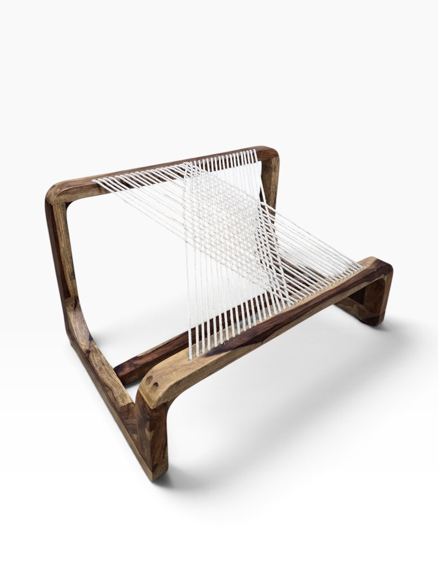 Swedish Chair and Ottoman by Asa Karner